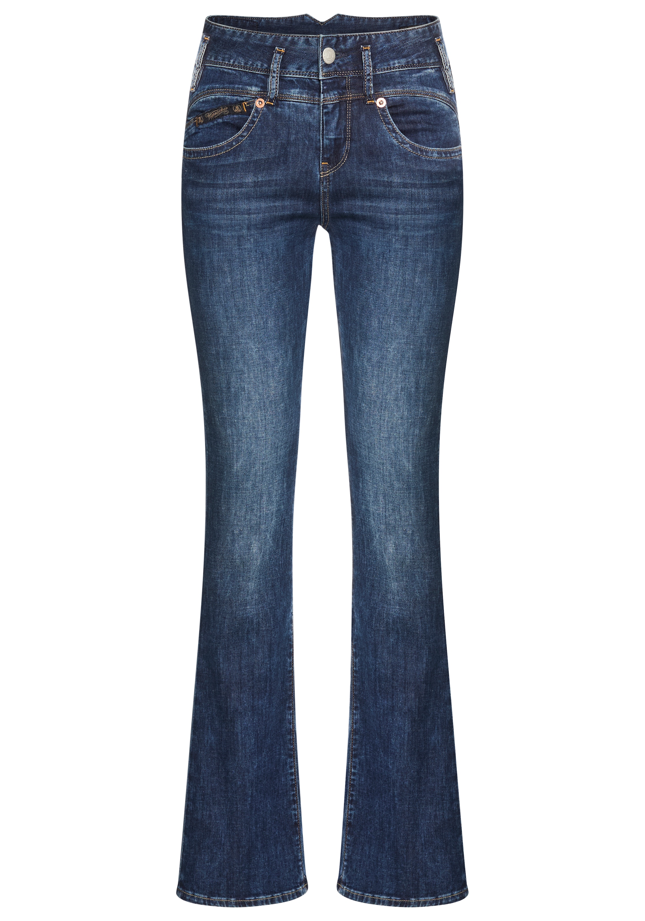 Herrlicher Bootcut-Jeans »Pearl Boot Denim Light«