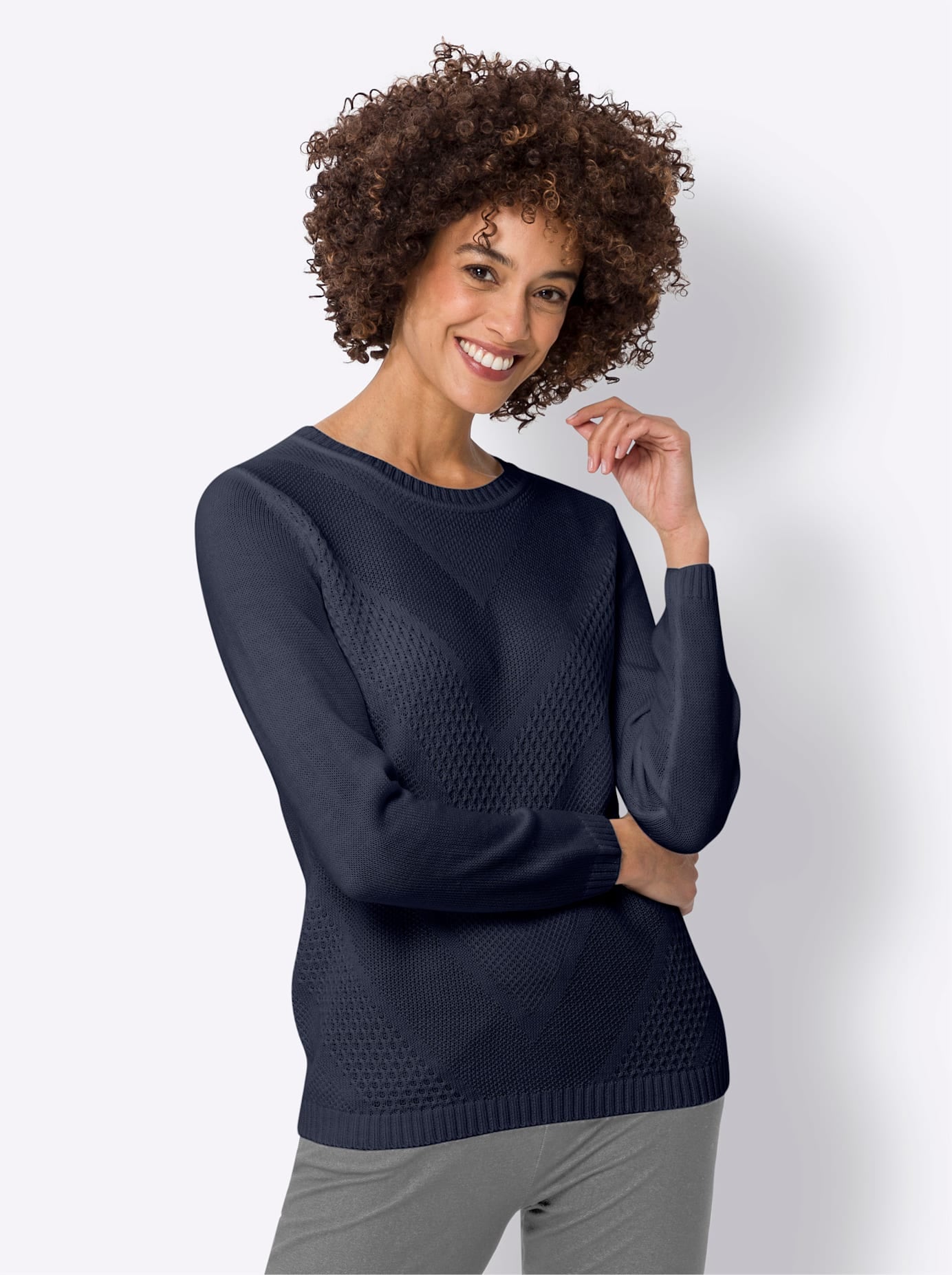 Classic Basics Strickpullover "Langarm-Pullover" günstig online kaufen