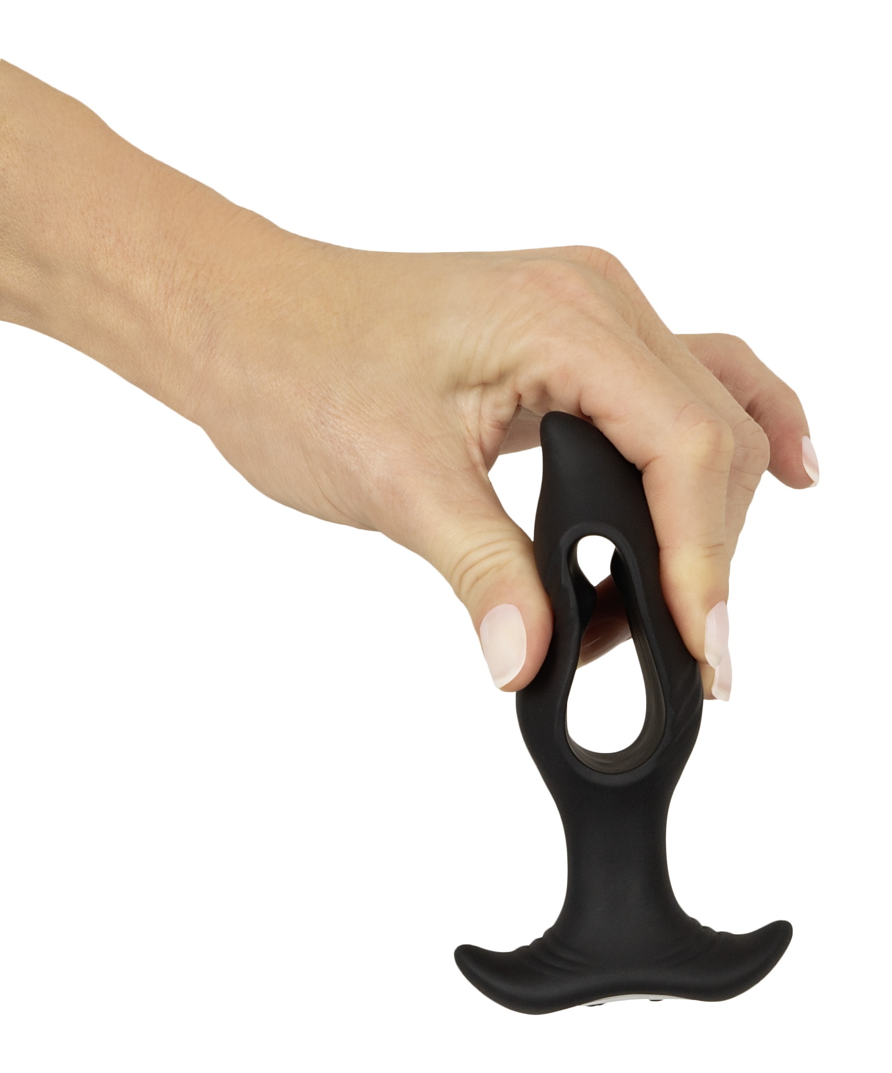 ANOS Anal-Stimulator »Analvibrator RC Butt Plug with a Hole« ()