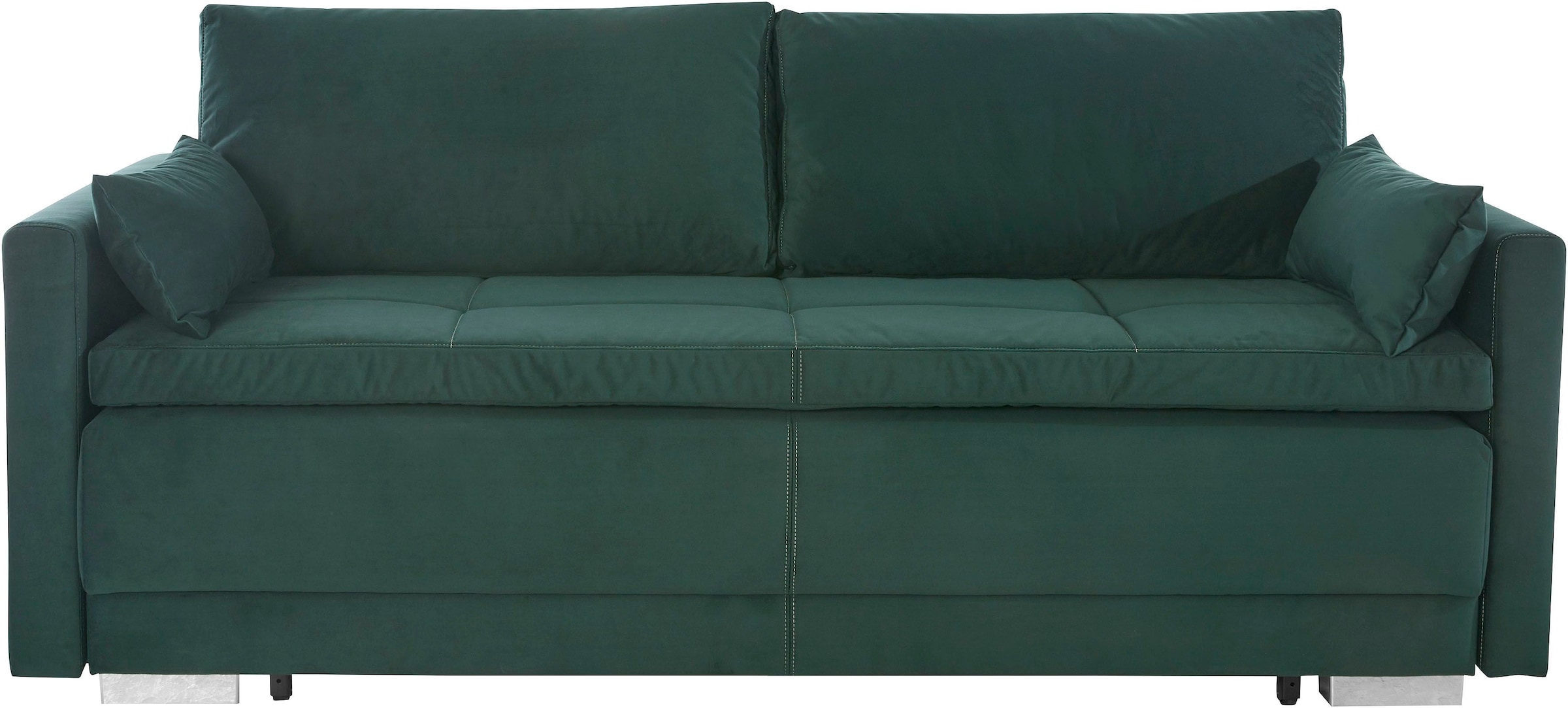 INOSIGN Schlafsofa »Alexander«, mit BAUR Dauerschlafsofa Bettfunktion Bettkasten, | bestellen & Boxspringaufbau