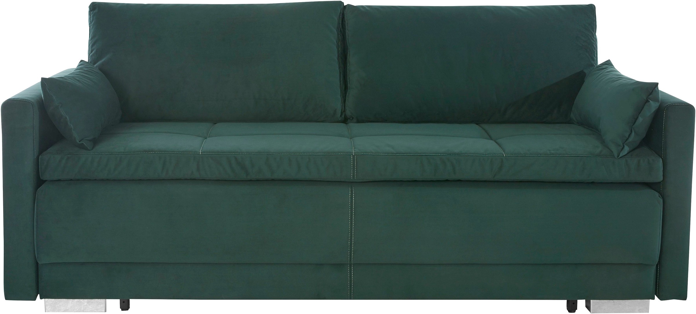 OTTO home Schlafsofa "Berlin" mit Boxspringaufbau, Bettfunktion & Bettkaste günstig online kaufen