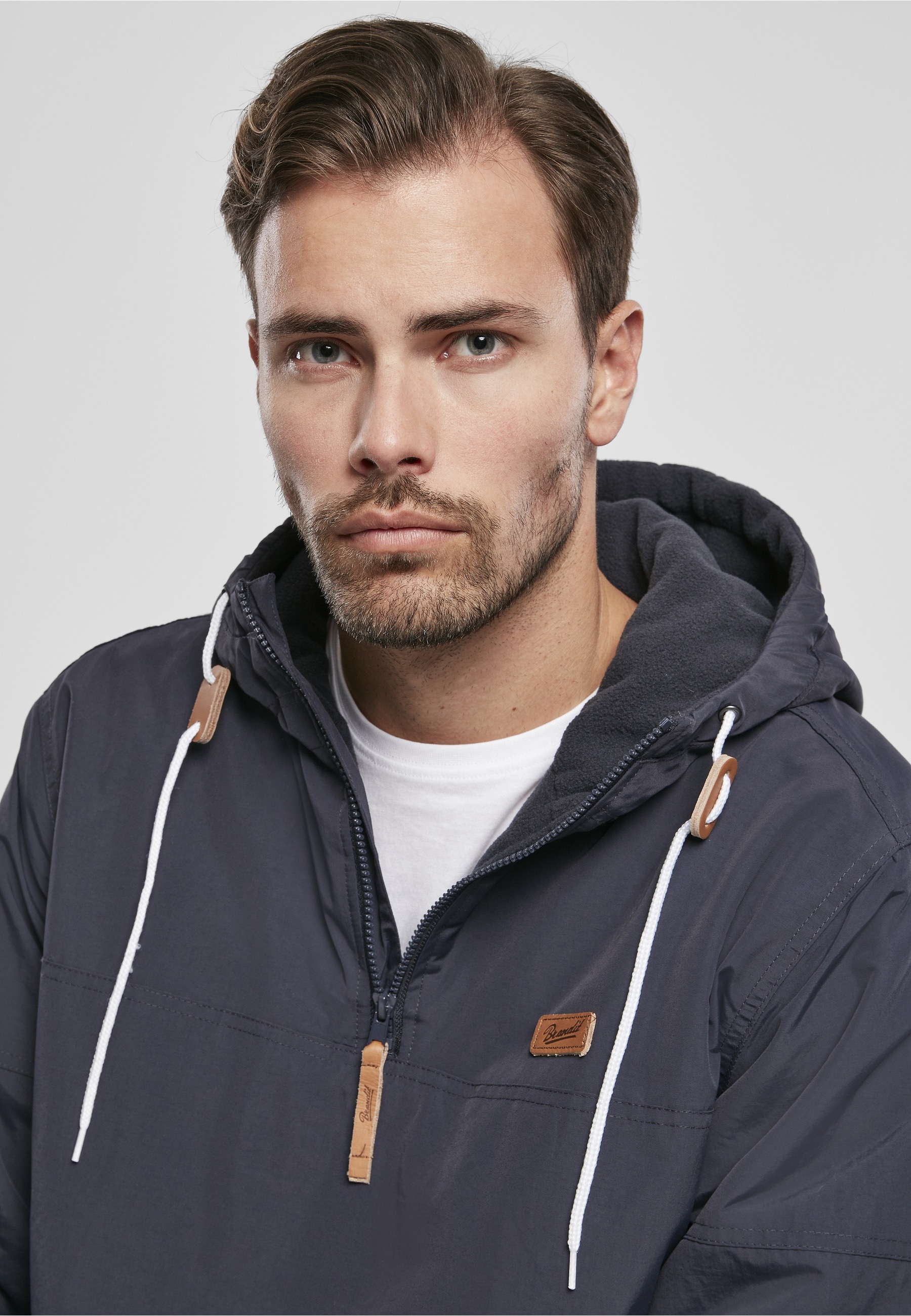 Brandit Anorak »Brandit Herren Pull Over Windbreaker« 1 Stk. tlg. mit Kapuze