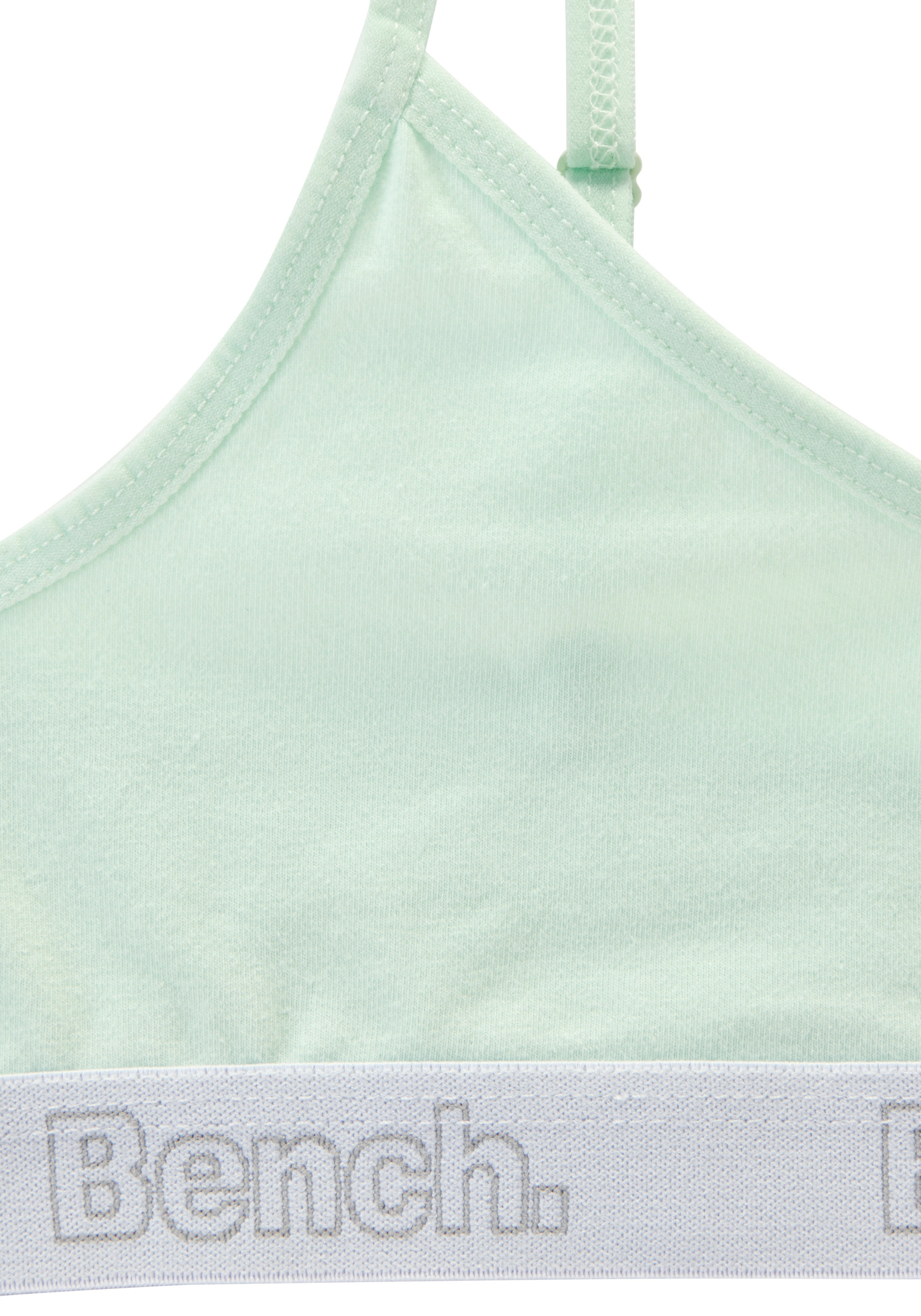 Bench. Bustier Packung, 2 tlg. mit weichem Logo-Bündchen