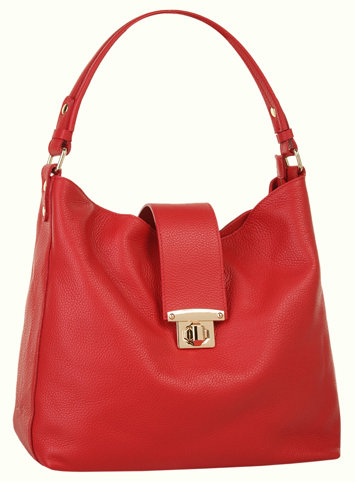 Samantha Look Shopper, echt Leder, Made in Italy