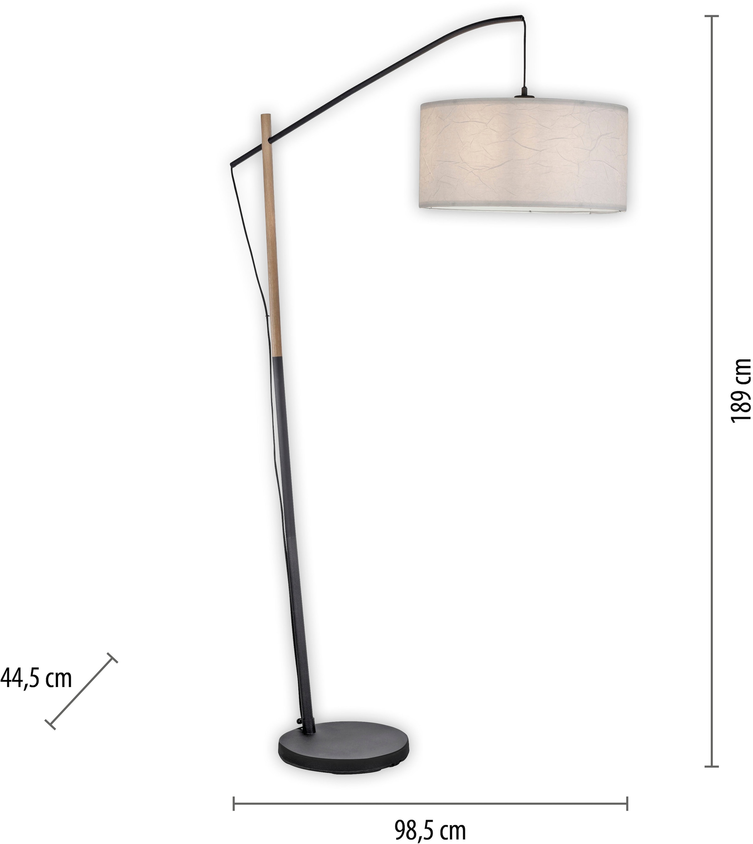 JUST LIGHT Stehlampe »GREEN SOFI«, 1 flammig, Leuchtmittel E27 | ohne Leuchtmittel