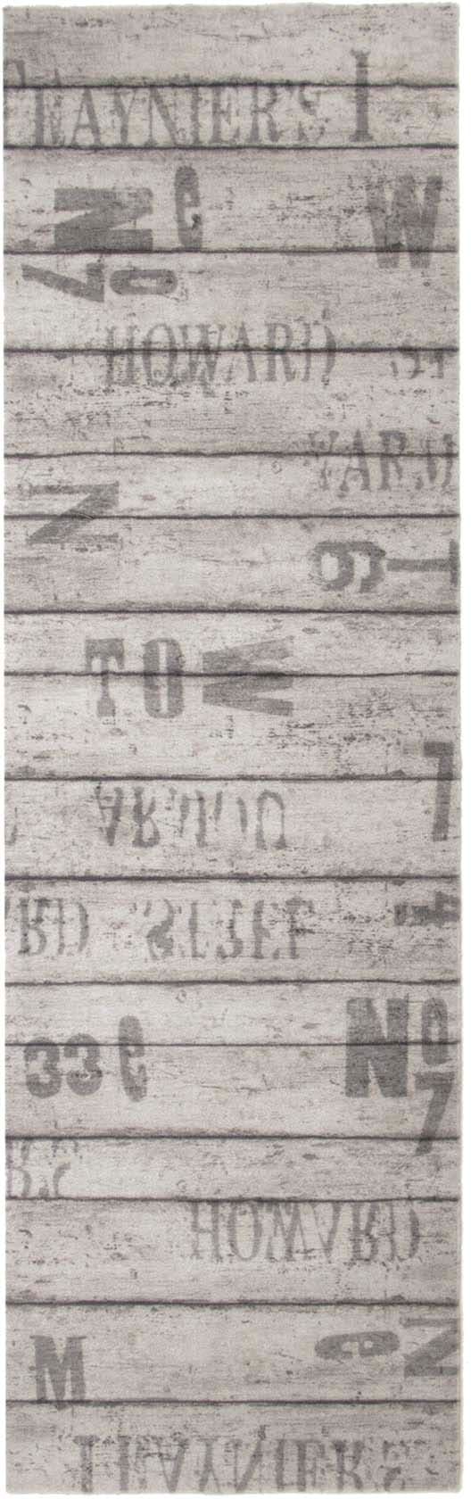 Küchenläufer "WOOD", braun, B:50cm H:6,5mm L:150cm, Polyamid, PRIMAFLOR-IDEEN IN TEXTIL, Teppiche, Holz Motiv, Größe 50x150 cm, rutschhemmend, waschbar, Küche