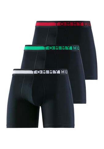 Tommy Hilfiger Underwear Boxer, (3 St.), mit unterschiedlich farbigen Webbündchen kaufen