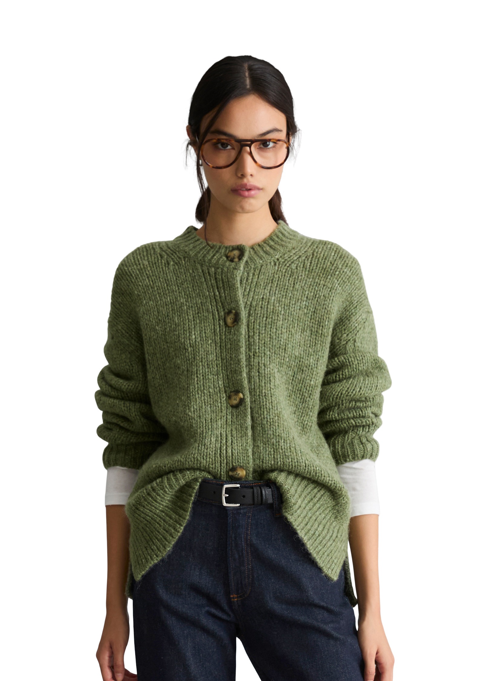 Marc OPolo DENIM Cardigan "aus kuscheligem Schurwolle-Alpaka-Mix"