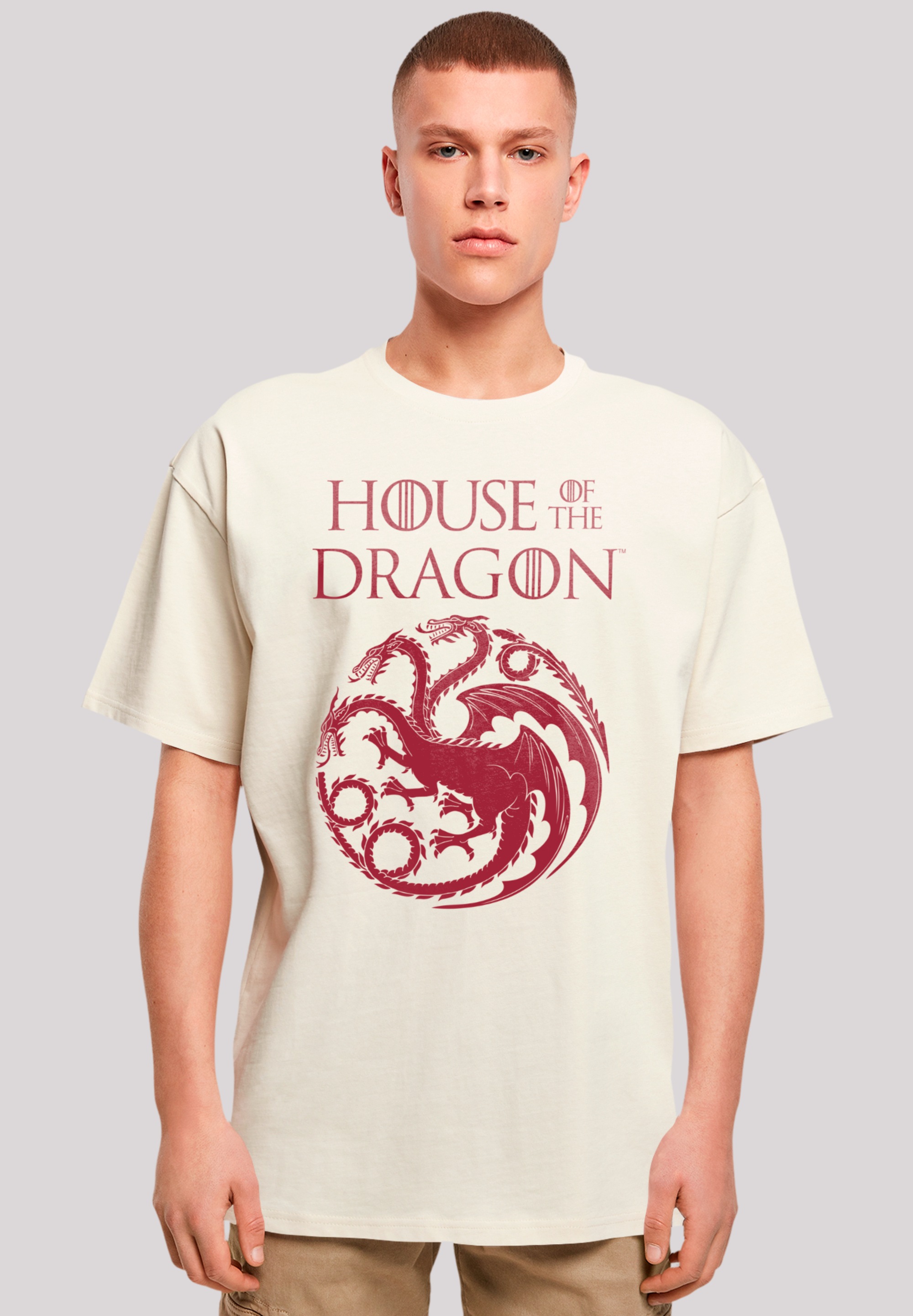 F4NT4STIC T-Shirt "House Of The Dragon Targaryen Crest Logo", Premium Quali günstig online kaufen