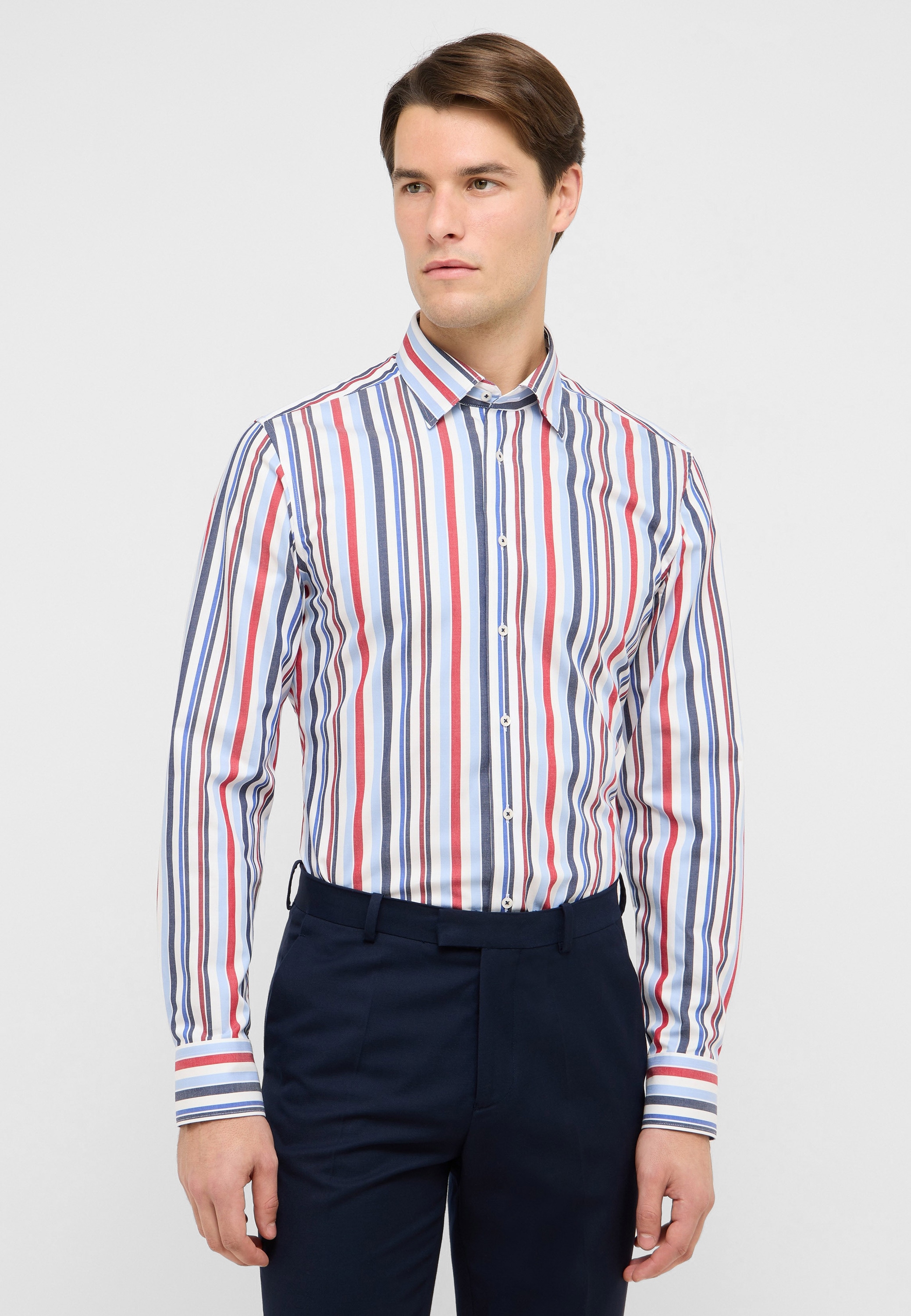 Eterna Langarmhemd »SLIM FIT« NON IRON (bügelfrei)