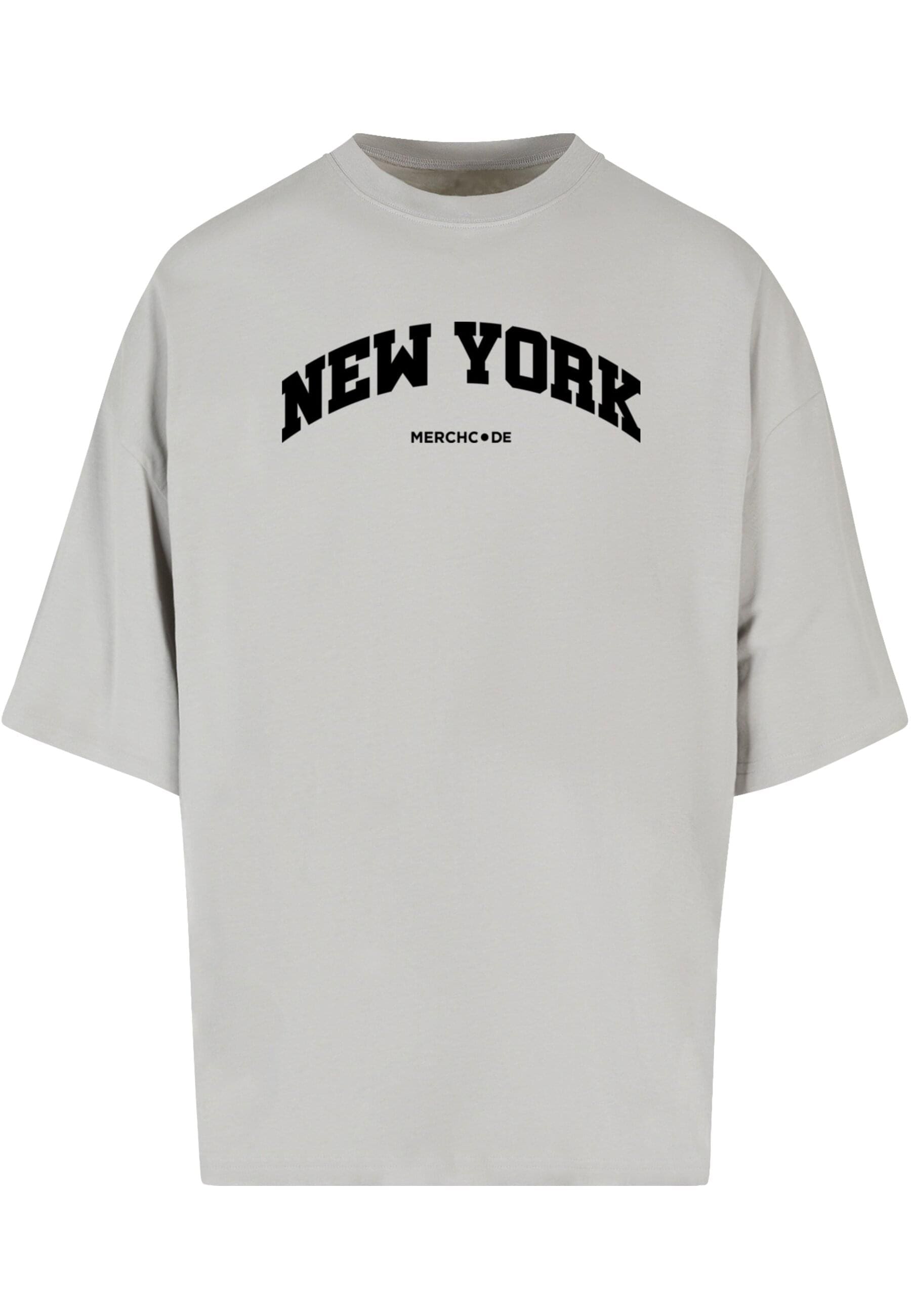 Merchcode T-Shirt "Merchcode Herren New York Wording - Huge Tee", (1 tlg.) günstig online kaufen