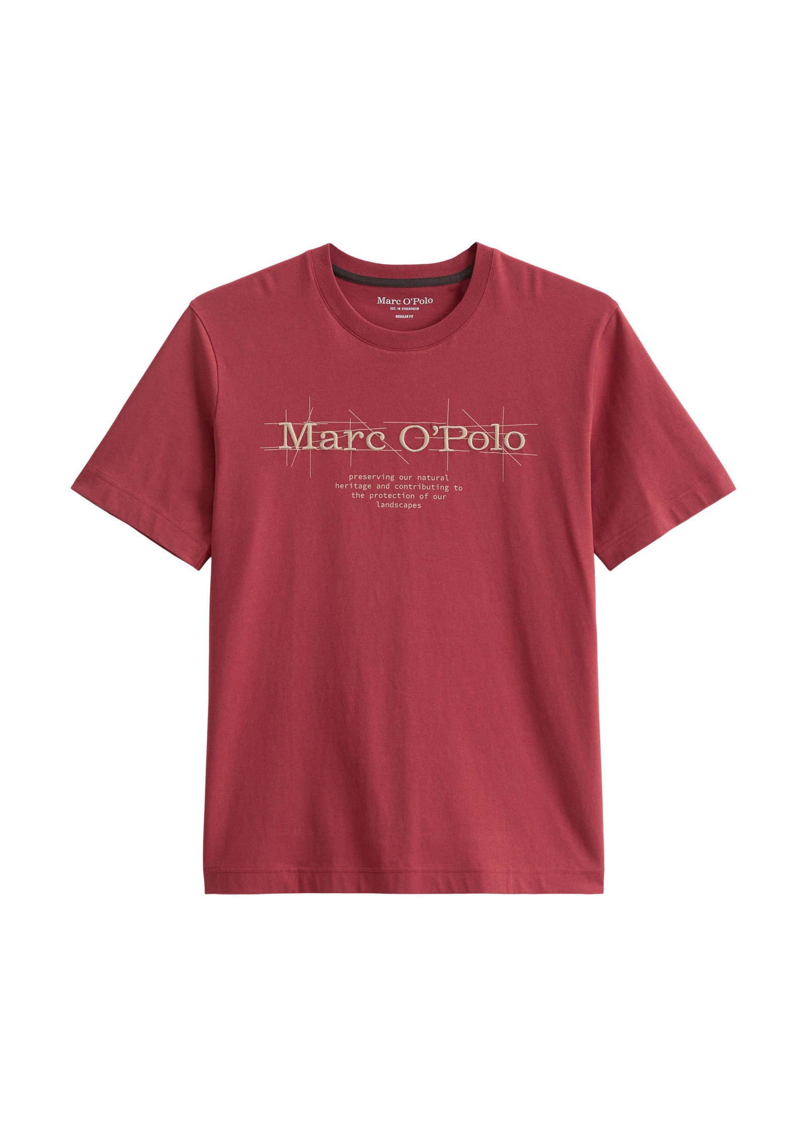 Marc O'Polo T-Shirt »aus reiner Bio-Baumwolle«