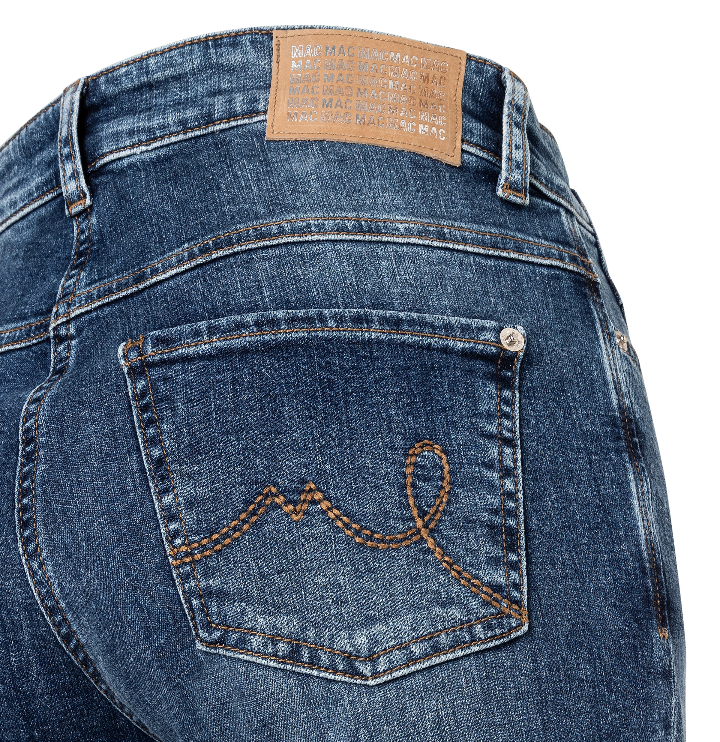 MAC Regular-fit-Jeans »LAURA smart glamour« im Five-Pocket Style