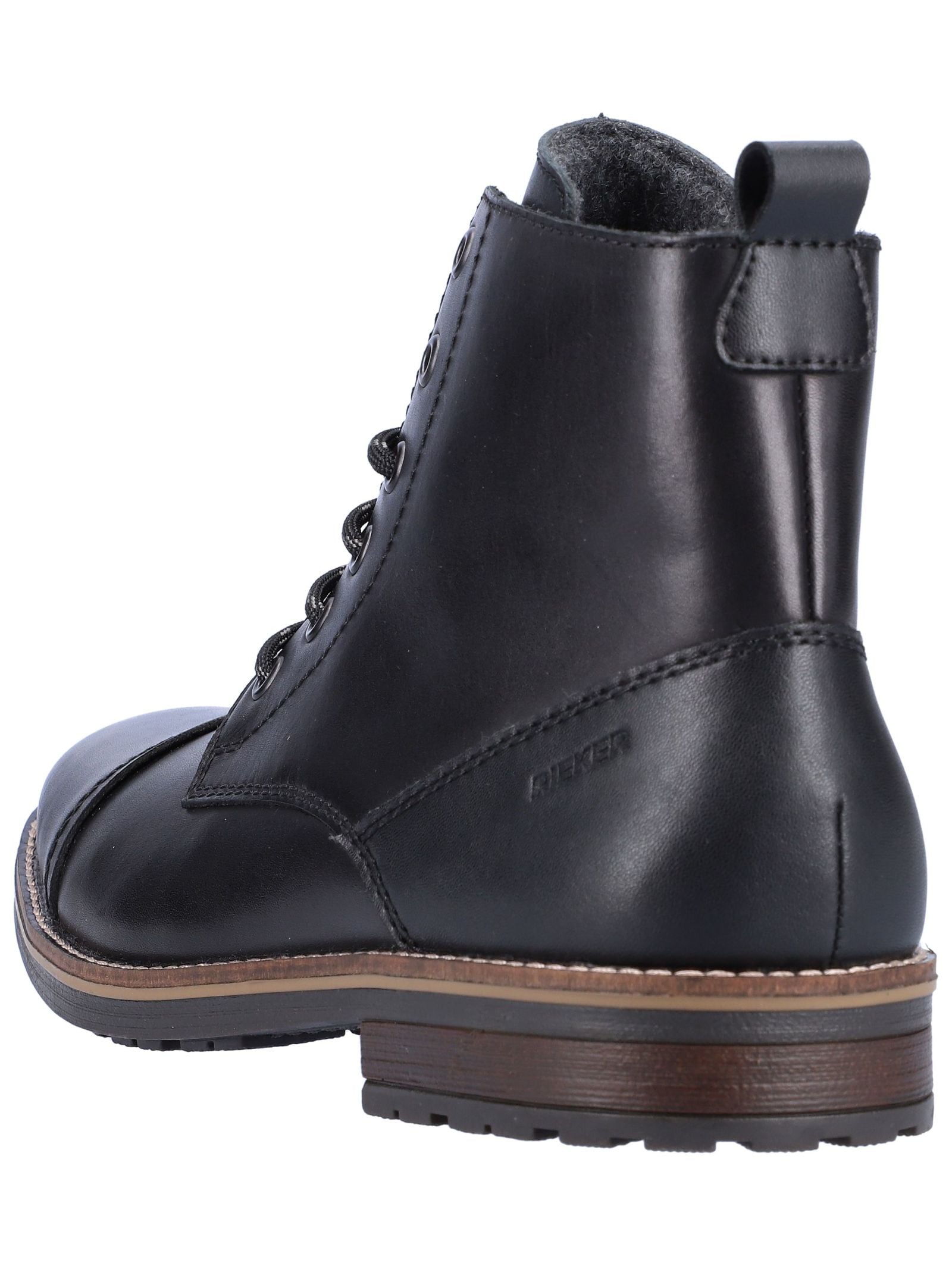 Rieker Schnürstiefelette »Rieker Stiefelette Leder/Textil«