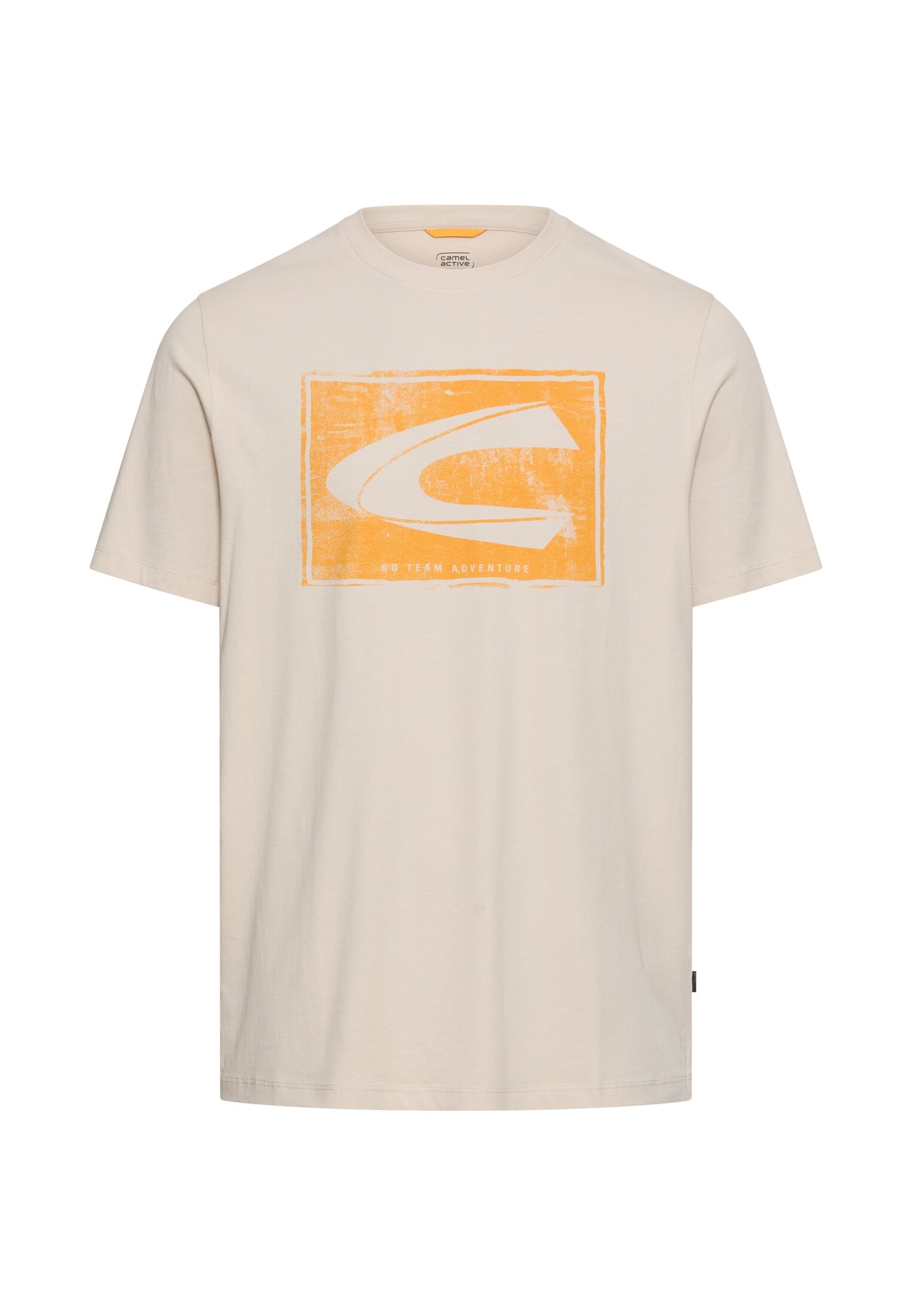 camel active T-Shirt mit Logo-Print günstig online kaufen