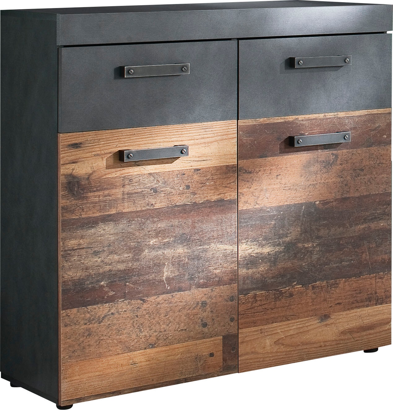 Home affaire Schuhschrank »Ilana« Schuhschrank für 16 Paar Schuhe - (B/T/H) 90/34/89 cm