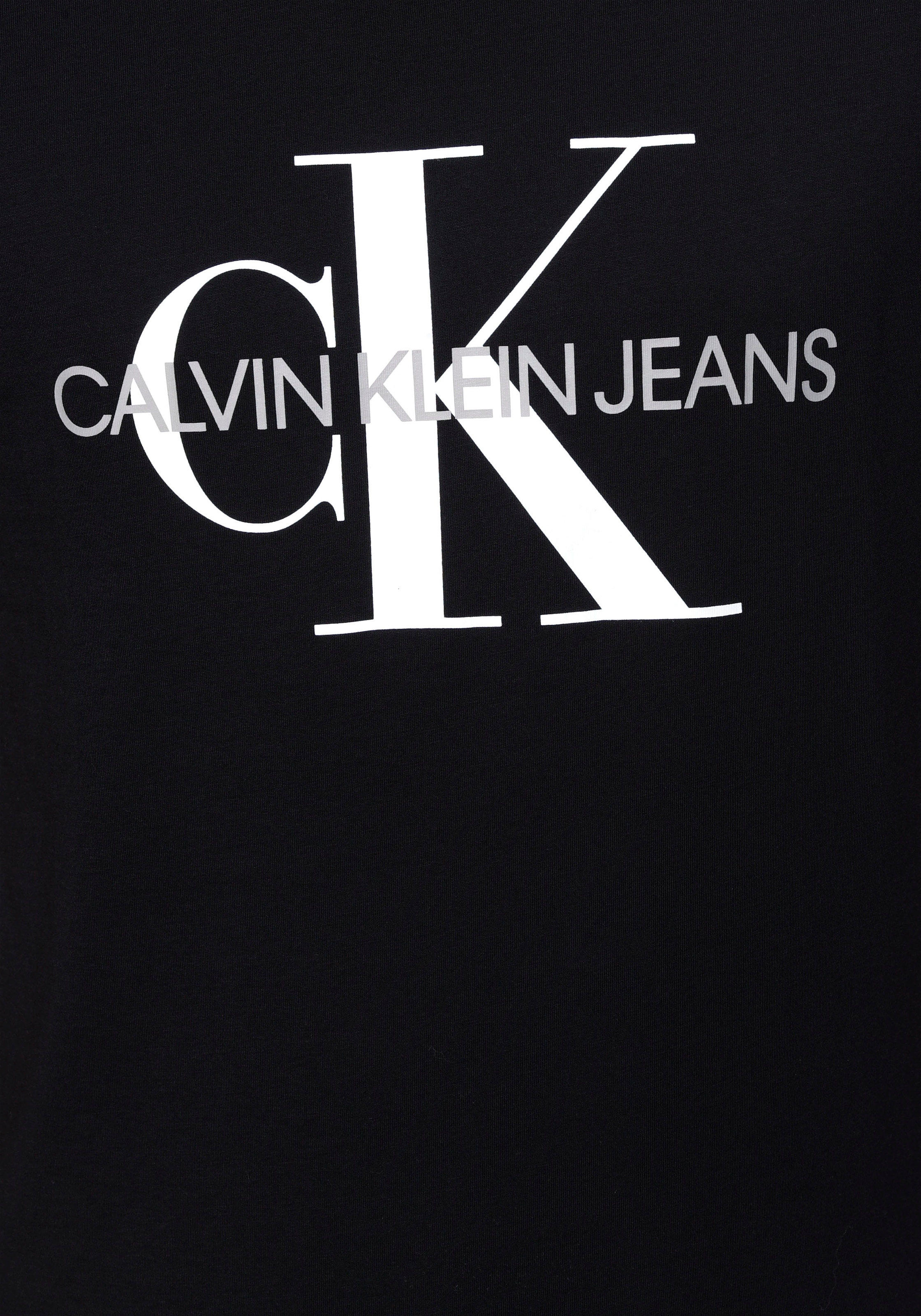 Calvin Klein Jeans T-Shirt »ICONIC MONOGRAM SLIM TEE«, mit großem CK-Print
