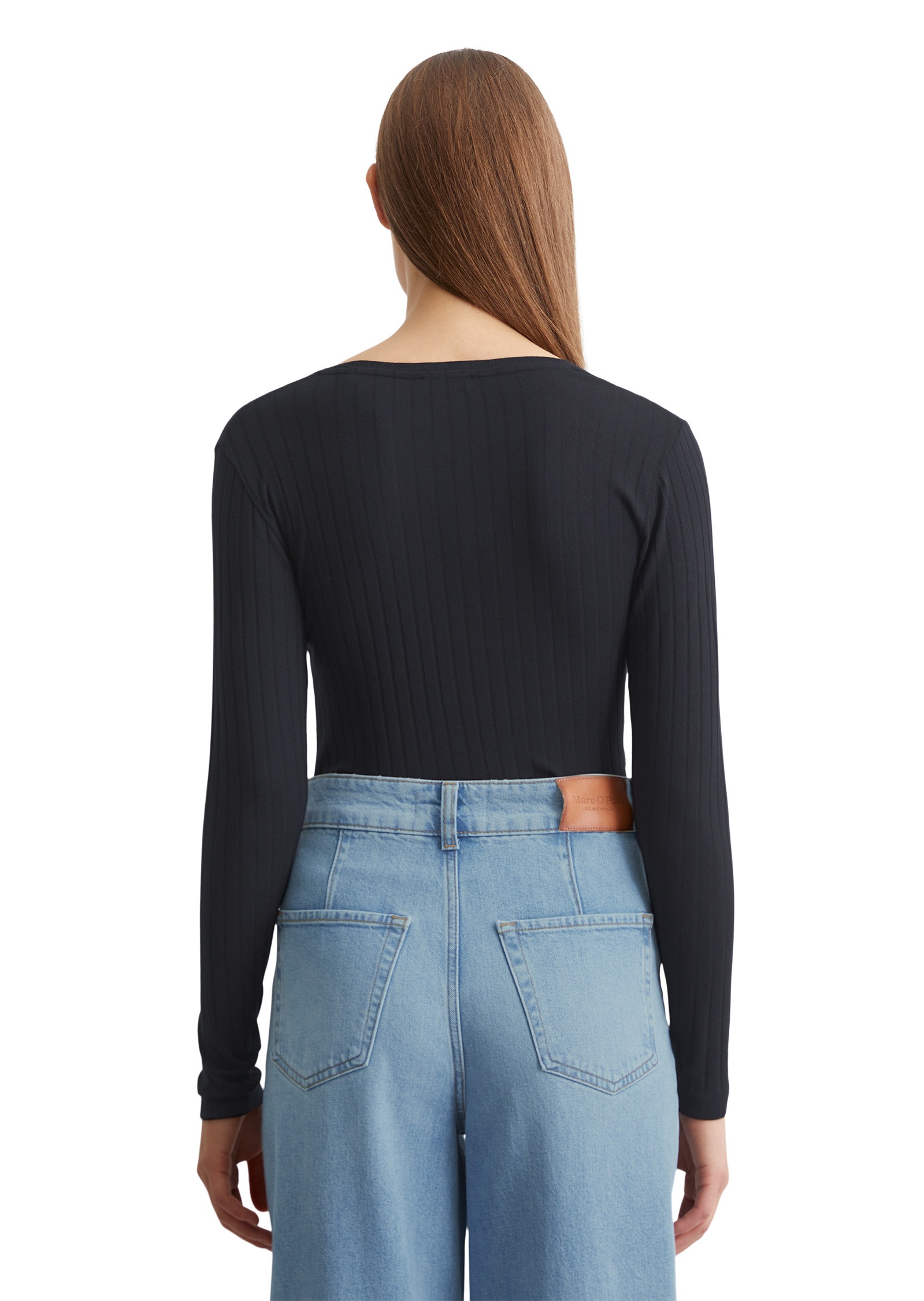 Marc O'Polo Langarmshirt »aus Organic-Cotton-Modal-Mix«