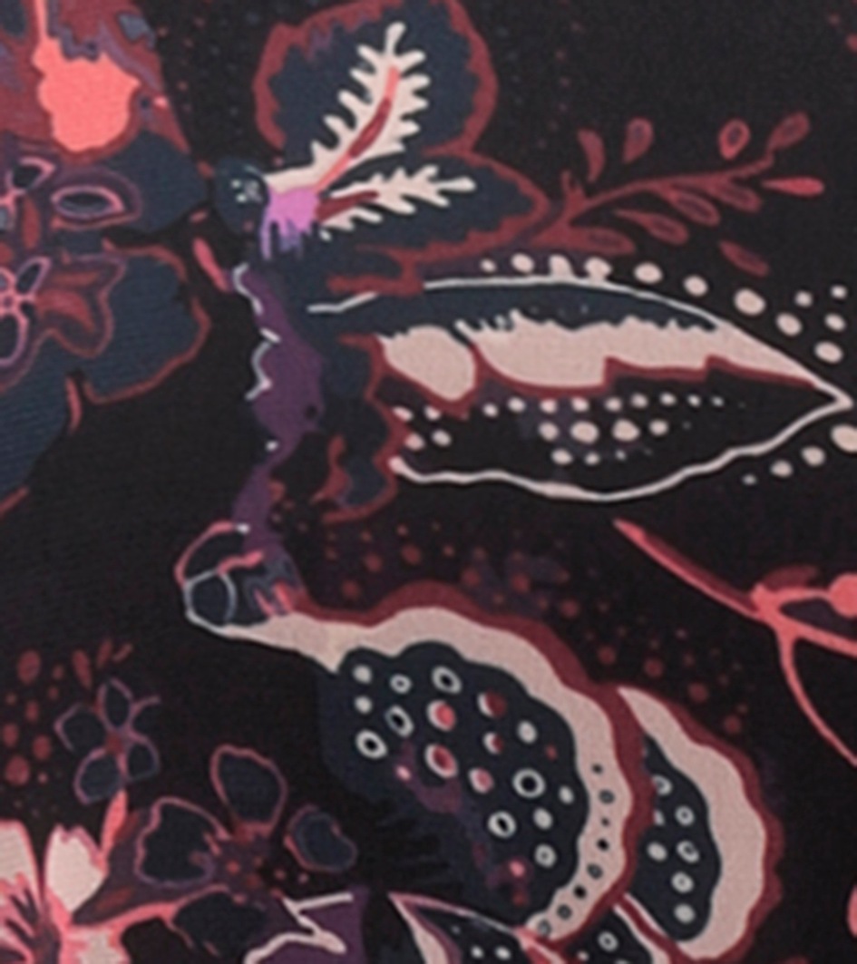 Aniston PLUS Maxikleid, in Chiffon mit Blumen Print - NEUE KOLLEKTION