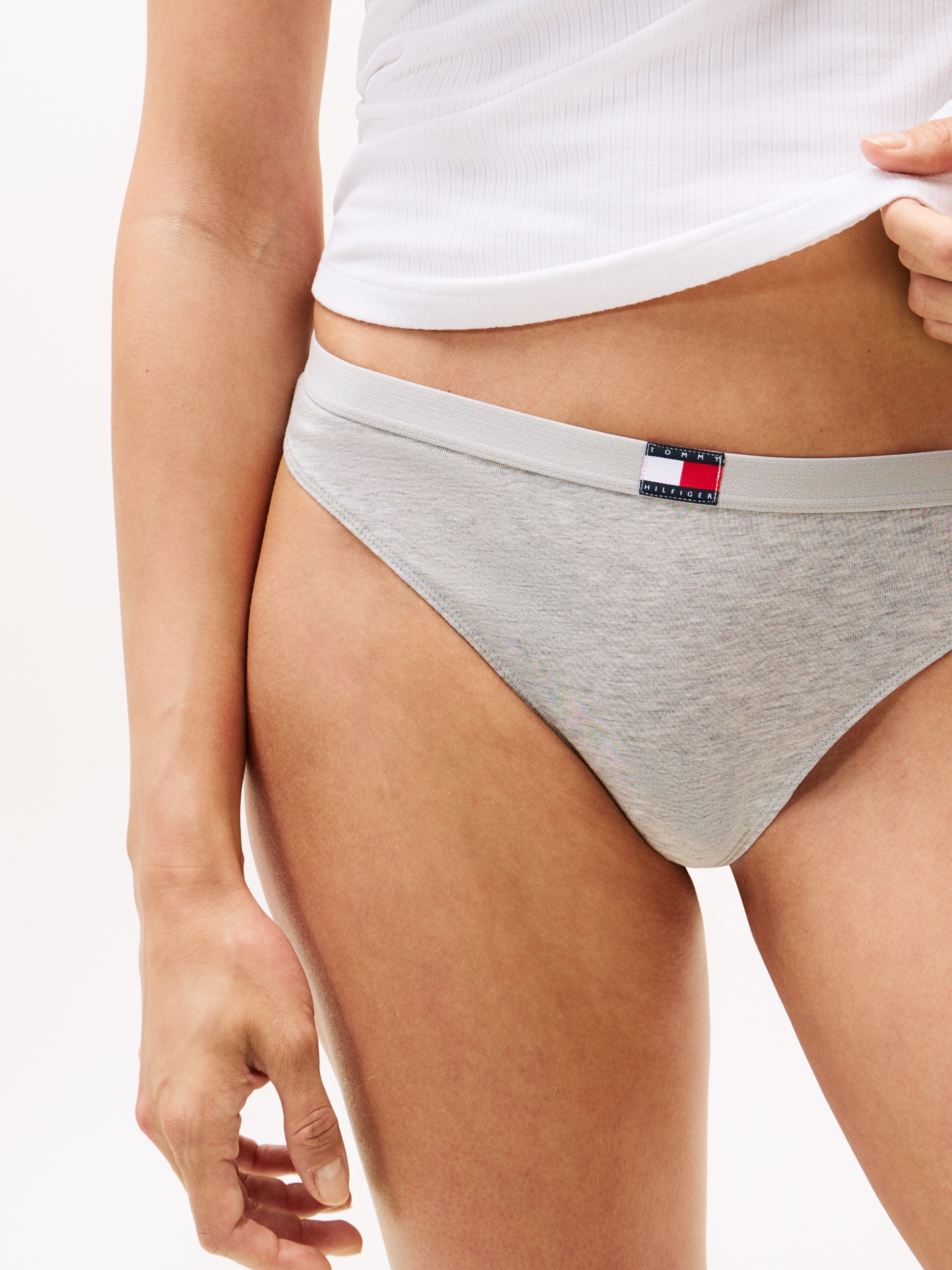 Tommy Hilfiger Underwear Tanga »5 PACK FLAG THONG«, (Packung, 5 St., 5er), mit Logo