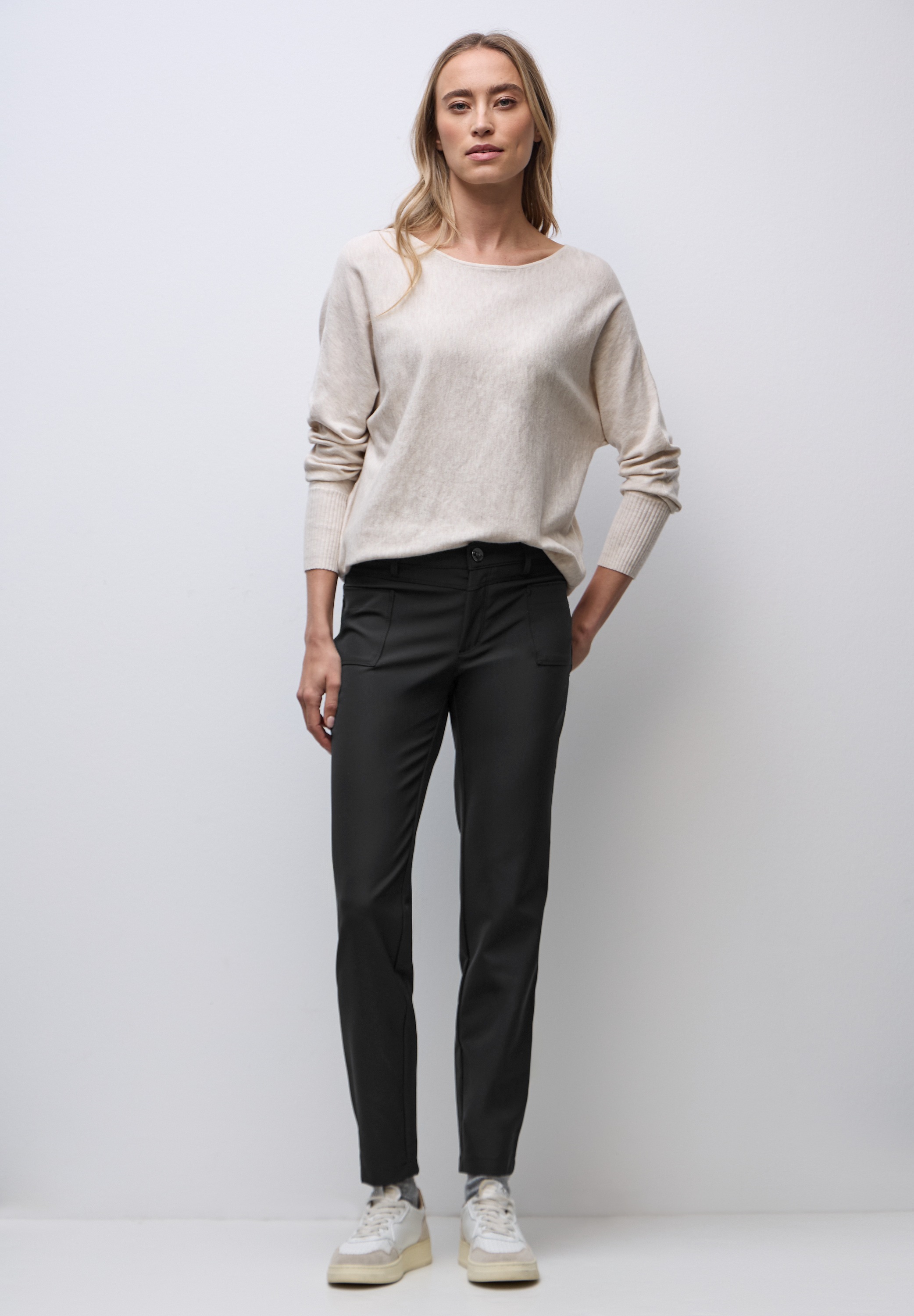 STREET ONE Stoffhose  Middle Waist