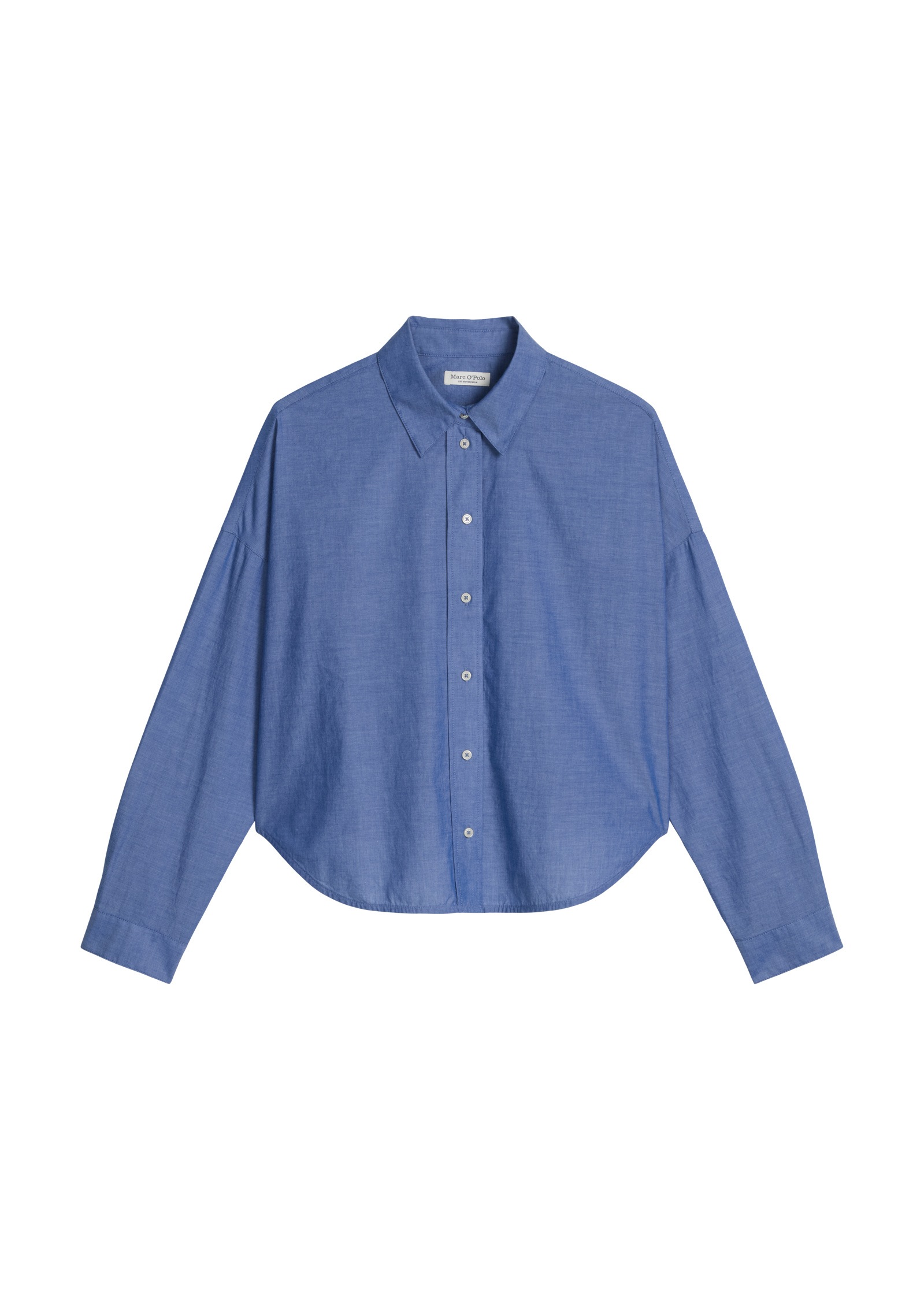 Marc O'Polo Langarmbluse »aus Baumwoll-Chambray«