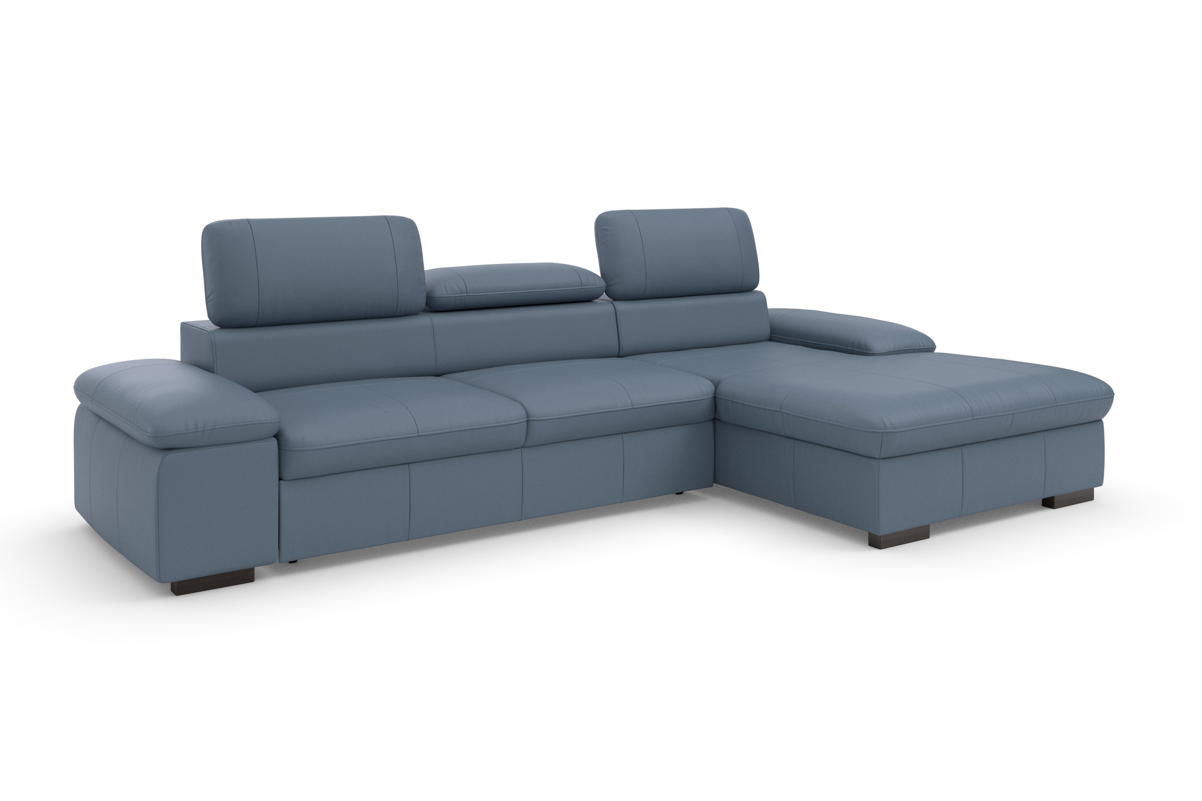 Home affaire Ecksofa »Alberto L-Form«, mit Kopfteilverstellung, wahlweise mit Bettfunktion