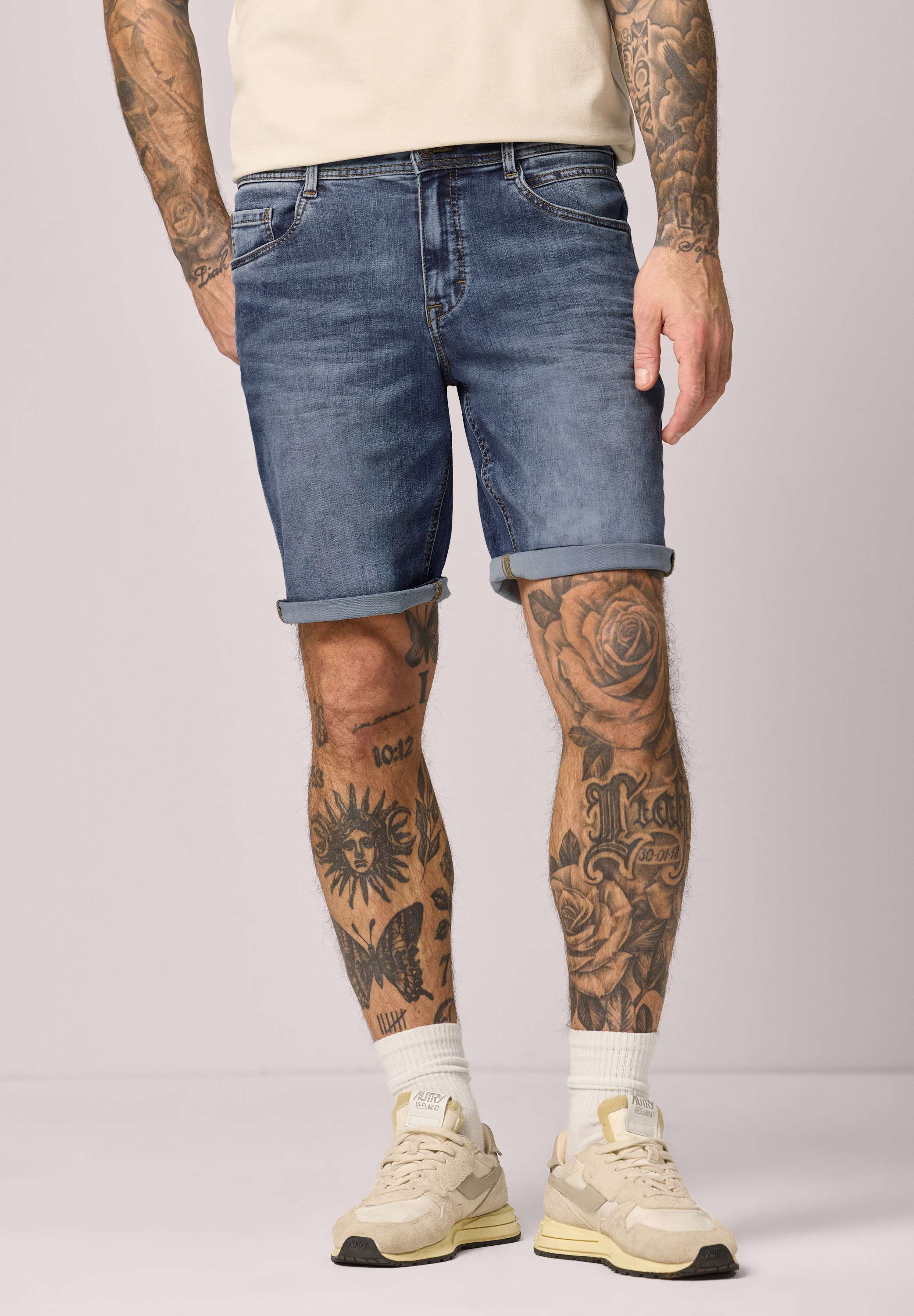 STREET ONE MEN Bermudas in Bermuda-Länge günstig online kaufen