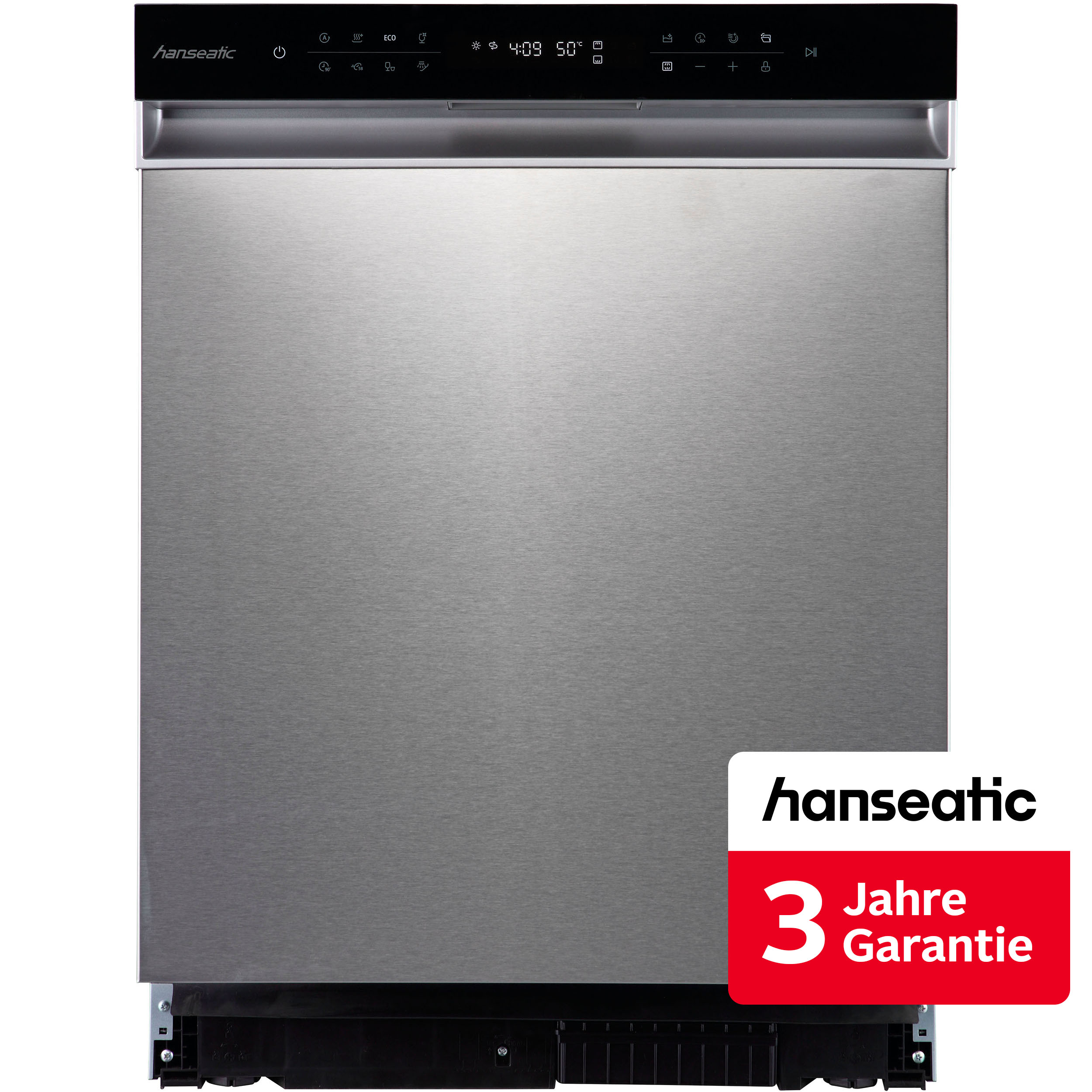 Hanseatic Unterbaugeschirrspüler "HGU6082B14U7709WS" 14 Maßgedecke inkl. 3 Jahre Herstellergarantie