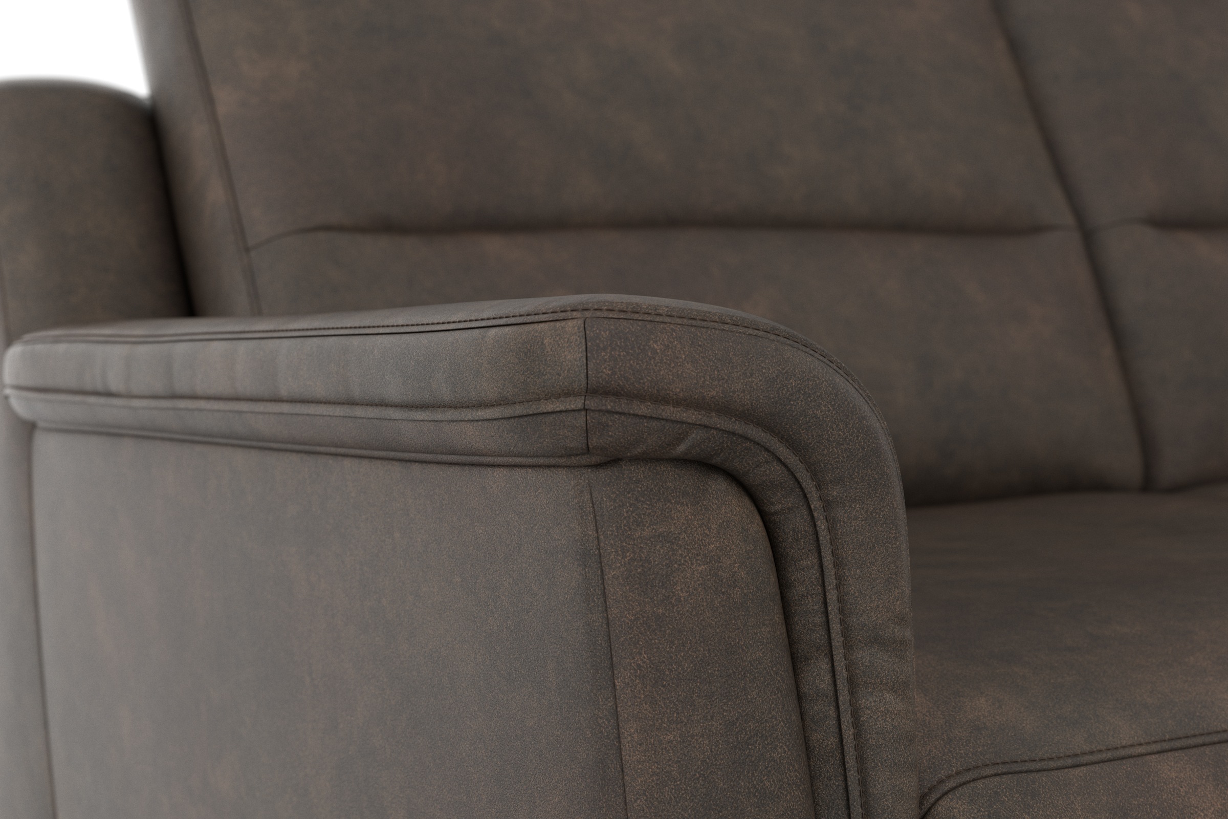 sit&more Ecksofa »Farö L-Form«, inklusive Federkern, wahlweise mit Bettfunktion und Bettkasten