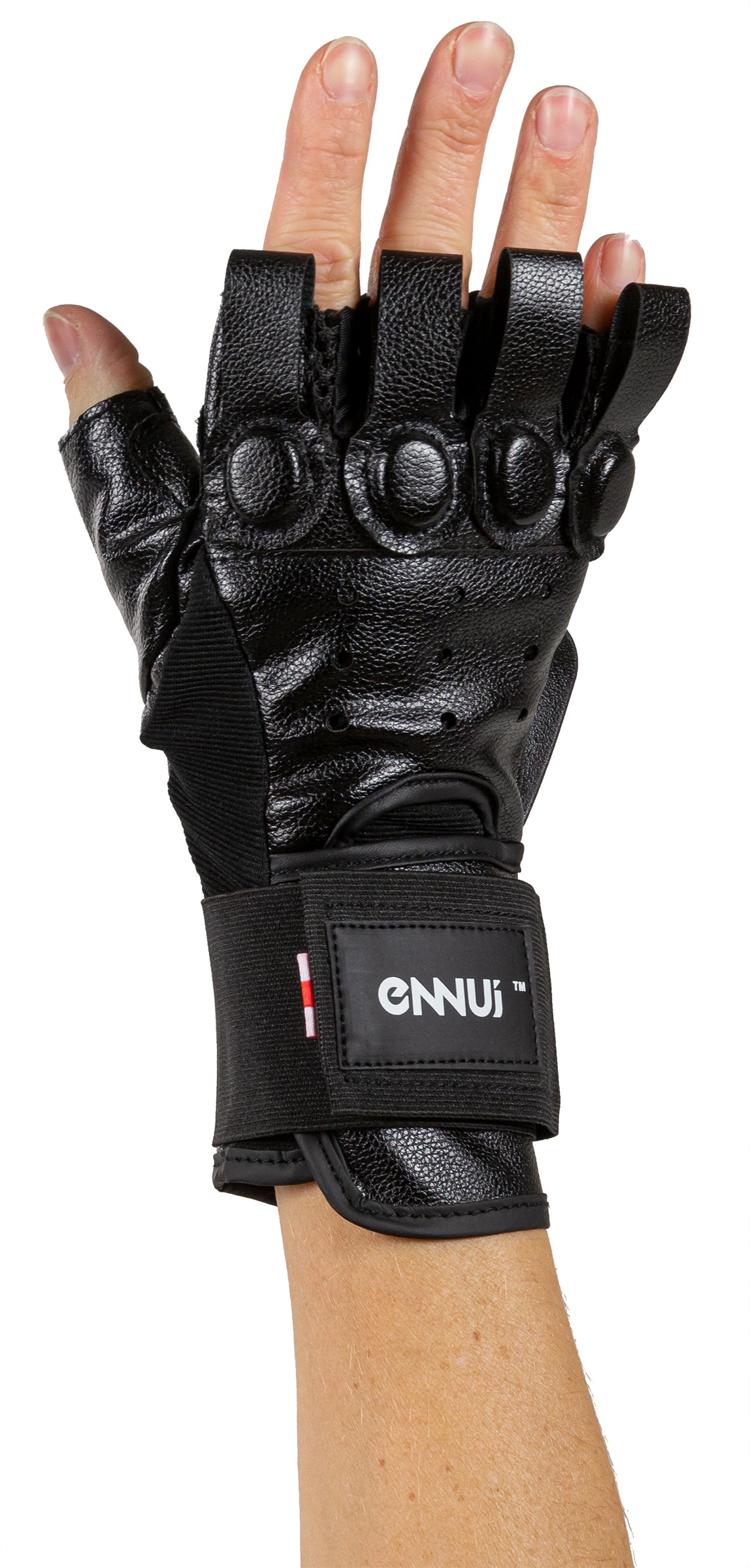 ENNUI Handgelenkschutz "Urban Glove", Srot, weiß, Protektoren