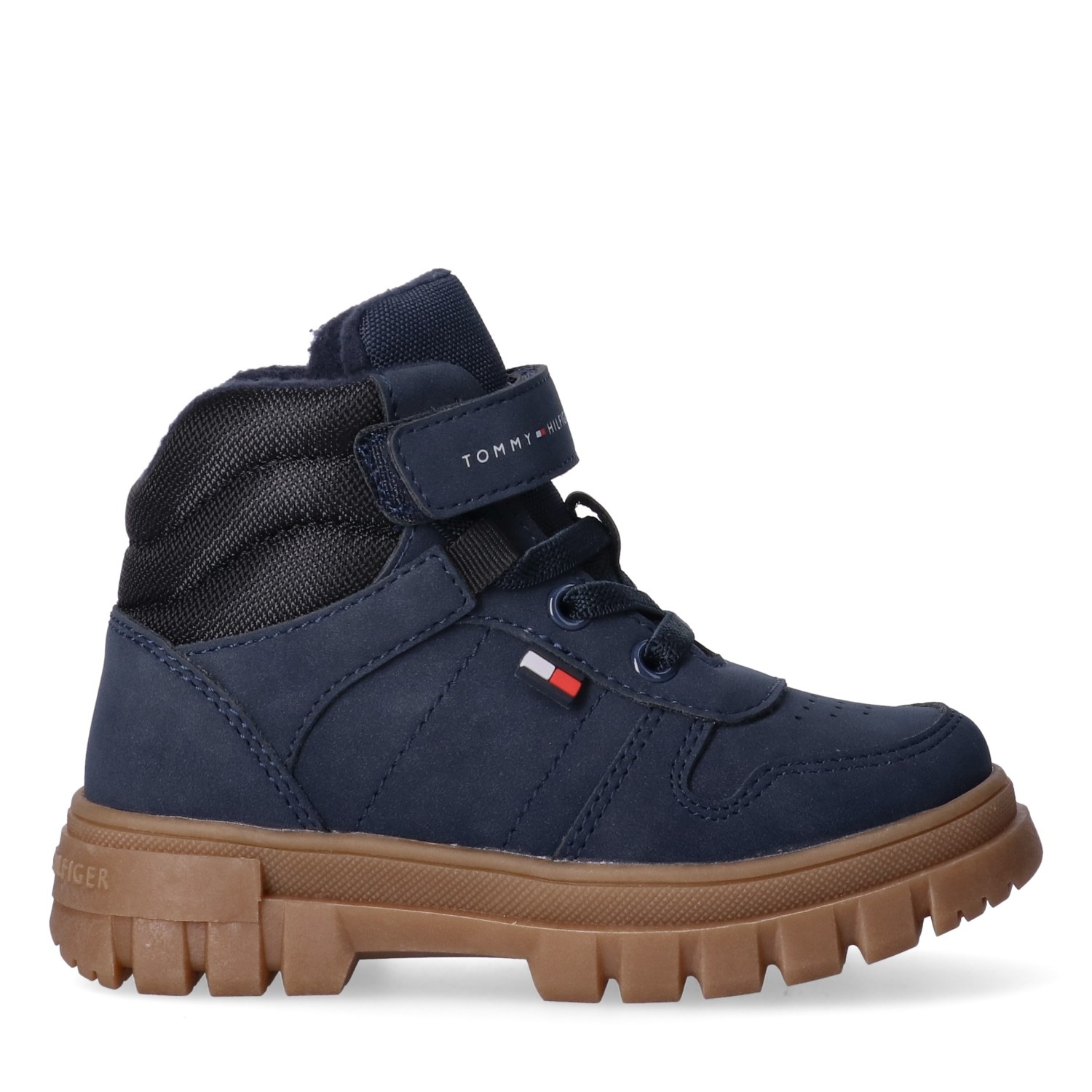 Tommy Hilfiger Schnürboots  Casual-Boots, Herbstboots mit praktischem Klettverschluss