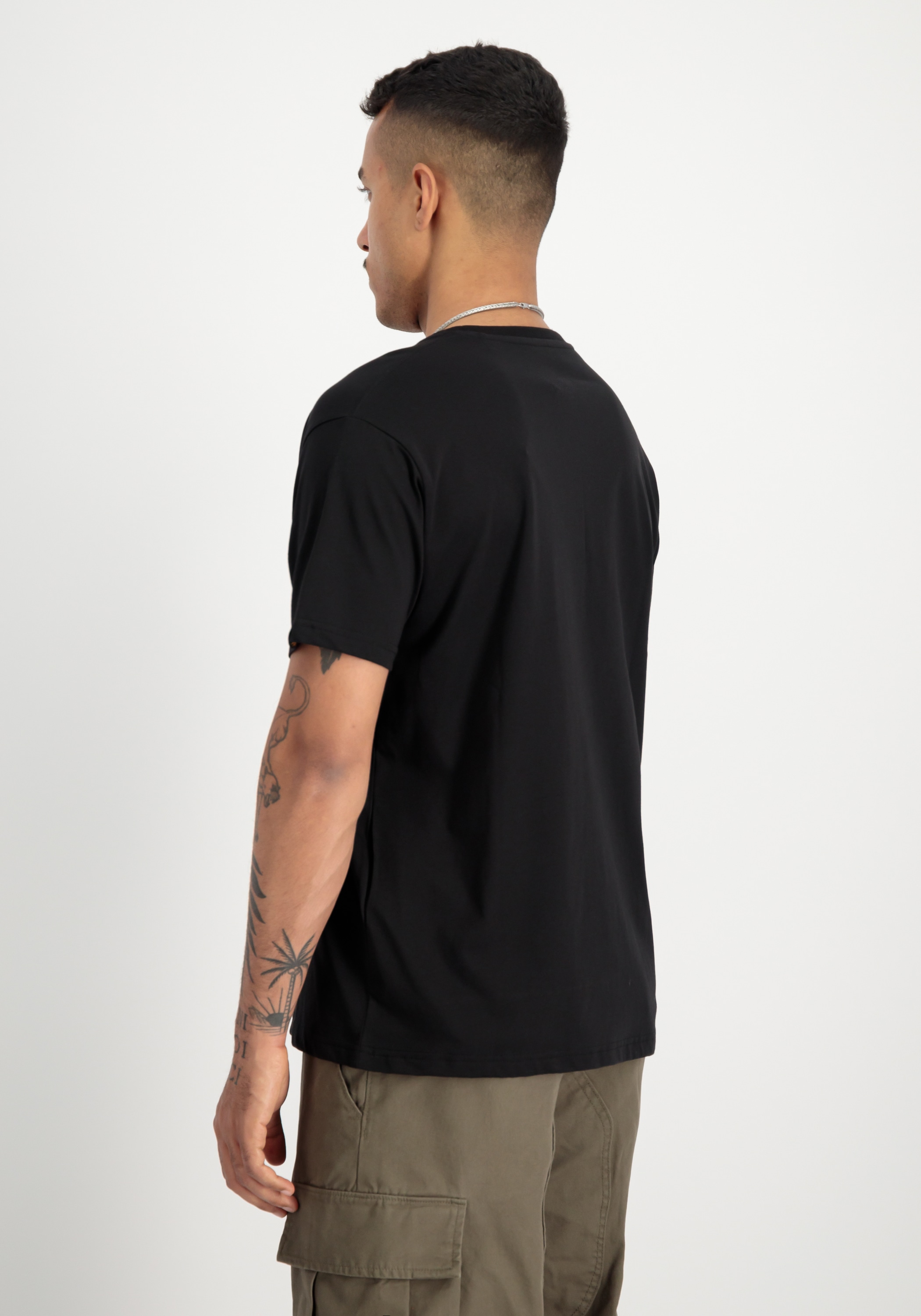 Alpha Industries T-Shirt »Alpha Industries Men - T-Shirts Basic T-Shirt SL TPU«