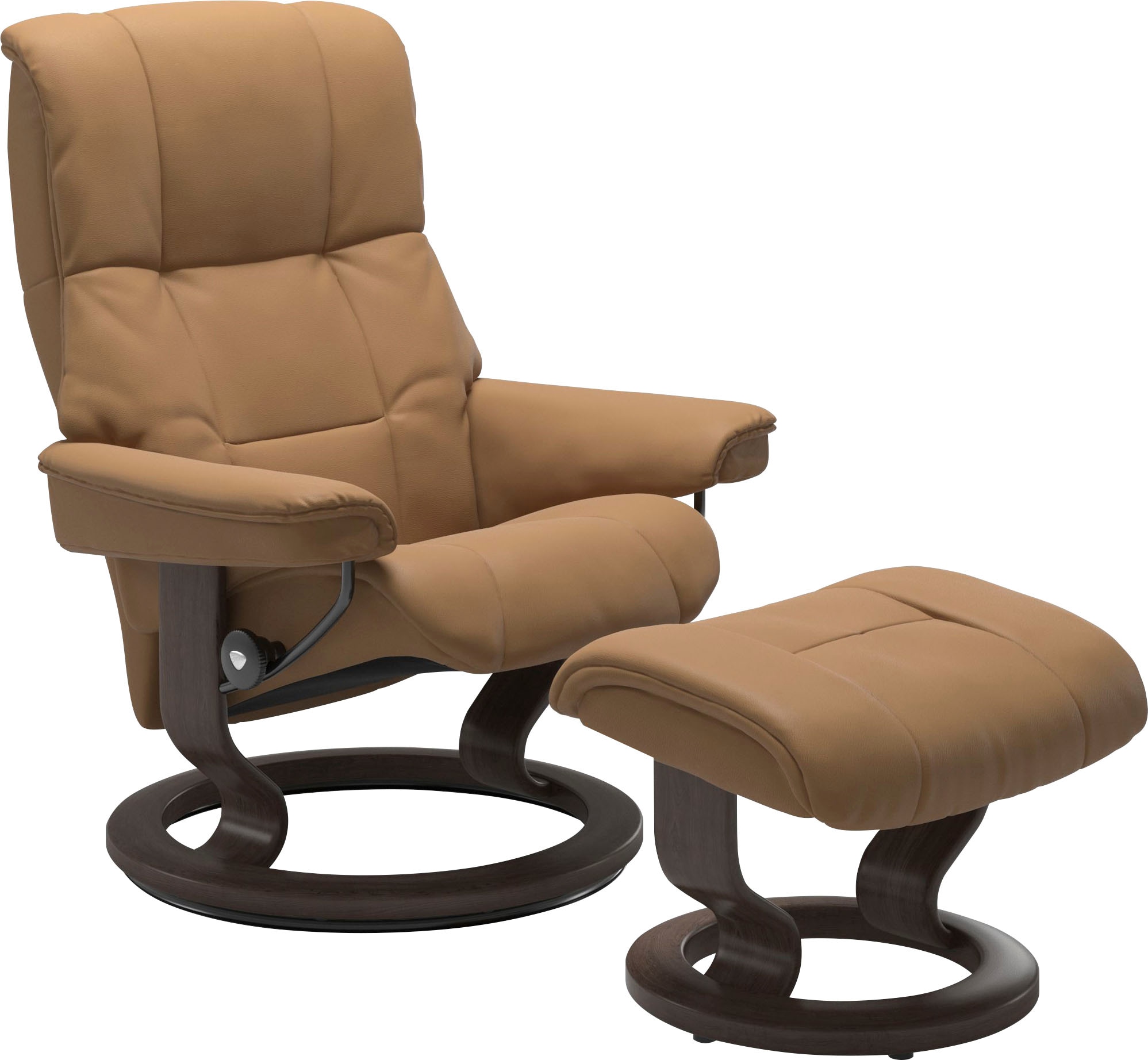 Stressless Relaxsessel "Mayfair" Relaxsessel mit Hocker, mit Hocker, mit Classic Base, Größe S, M & L, Gestell Wenge