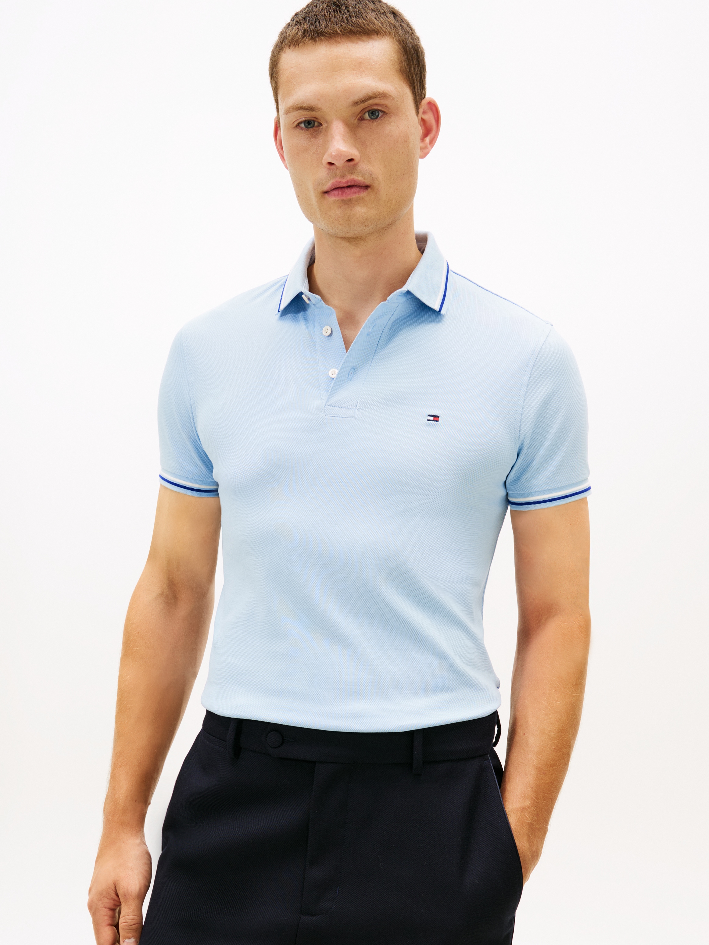 Tommy Hilfiger "TOMMY TIPPED SLIM POLO" günstig online kaufen
