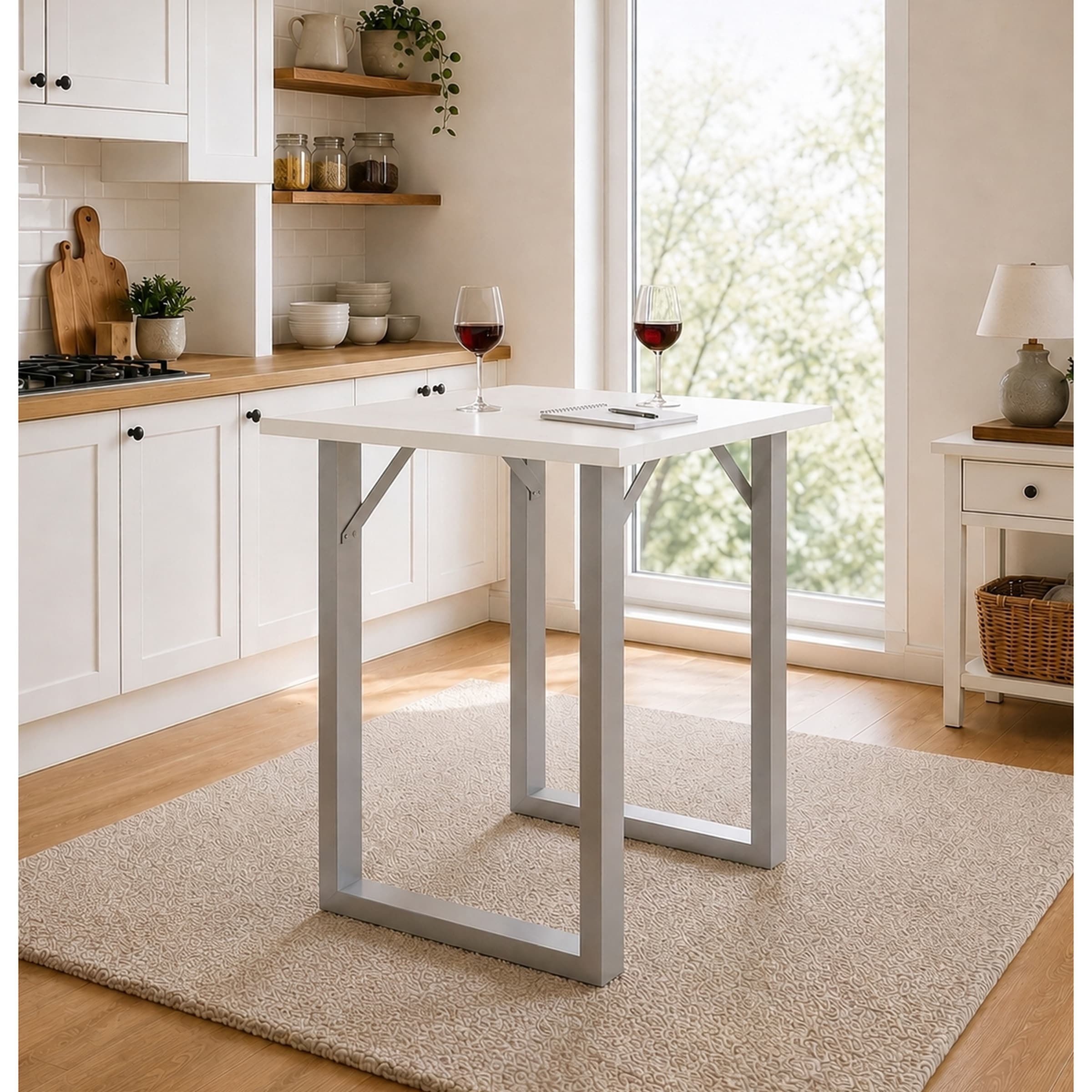 VCM Bartisch »Holz Bartisch Stehtisch Tisch Tresen Xona 80x50 cm« 1 Stk. tlg.