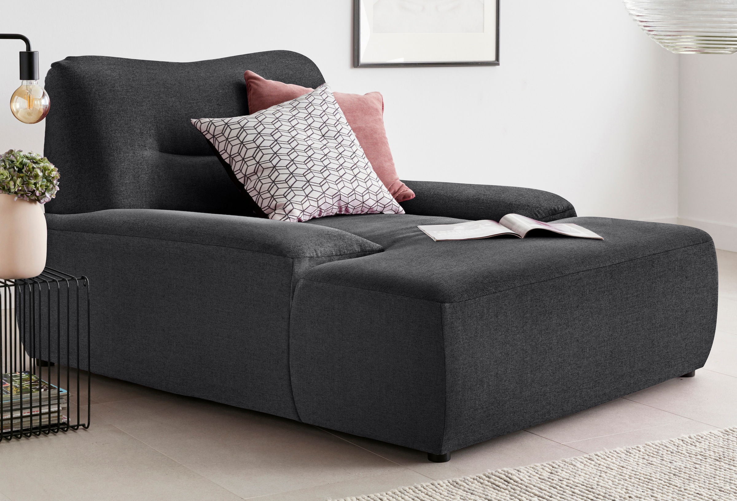 DOMO collection Loveseat »Cesena Designsessel zum Kuscheln, komfortabel zum Relaxen«, bequem und stylish, frei im Raum stellbar