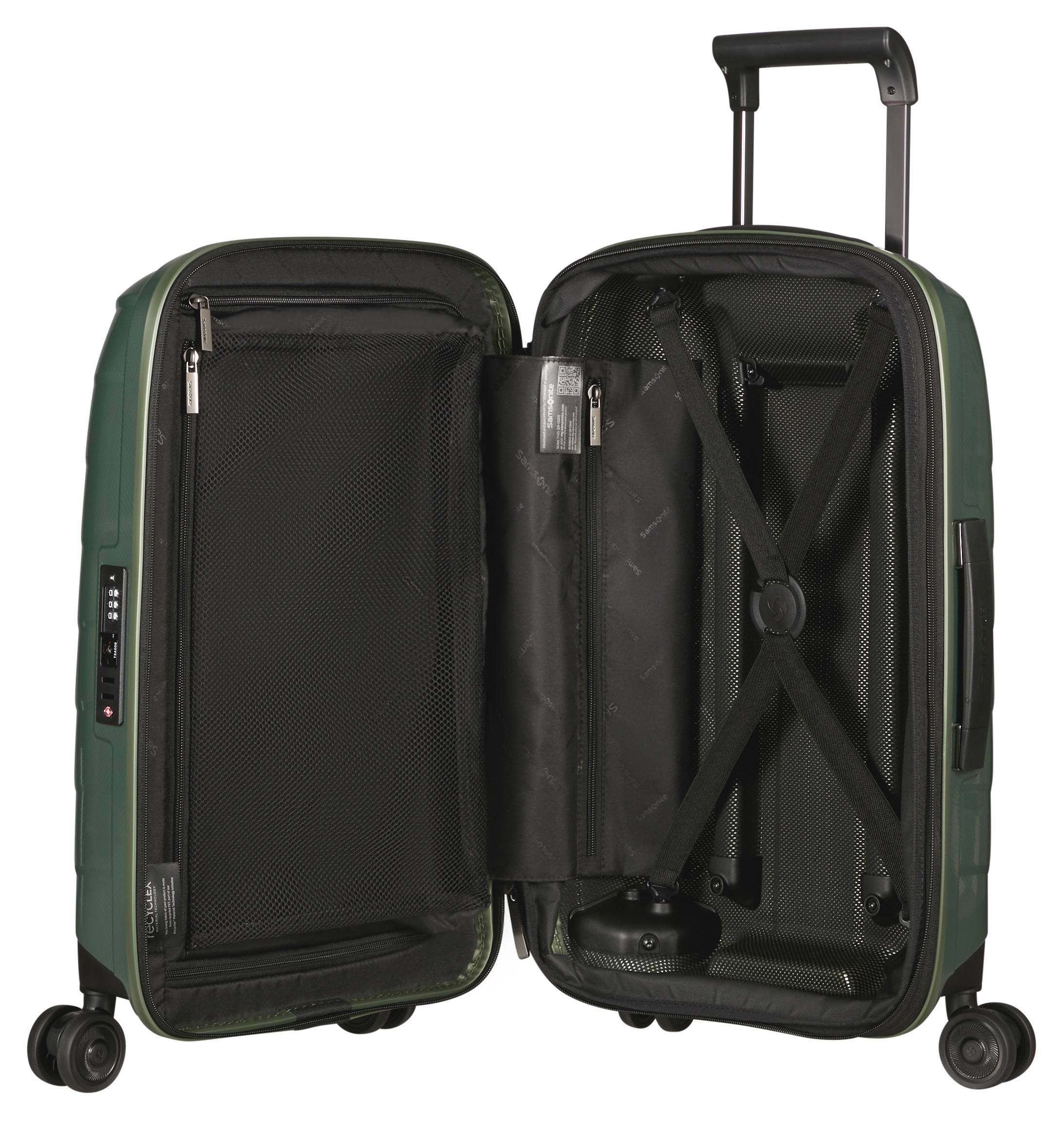 Samsonite Hartschalen-Trolley »ATTRIX, verschiedene Größen und Farben«, 4 Rollen, Hartschalen-Koffer Reisegepäck TSA-Schloss Volumenerweiterung bei S