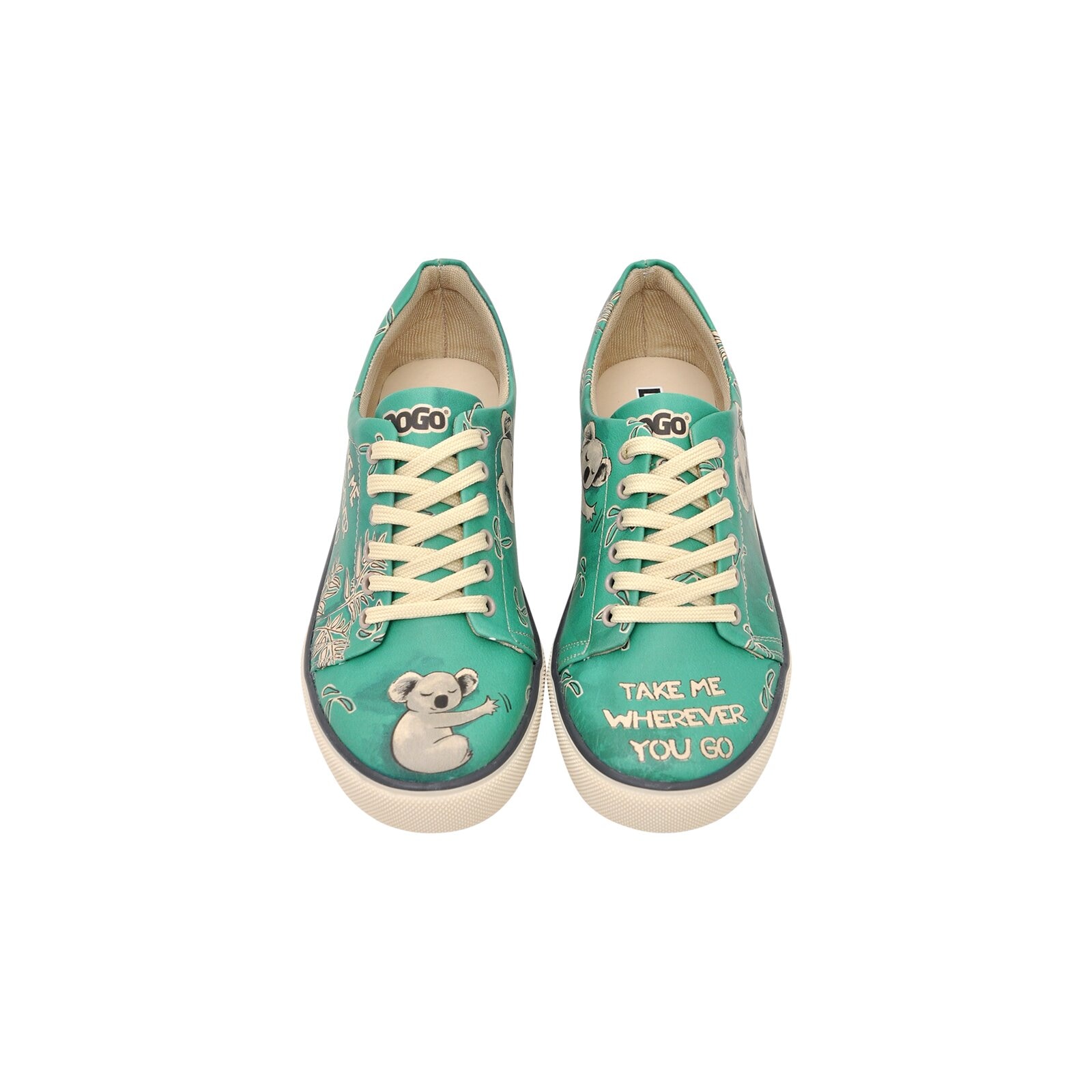 DOGO Sneaker »Classic Schnürsneaker Koala Hug Damen Sneaker«  Handgefertigt