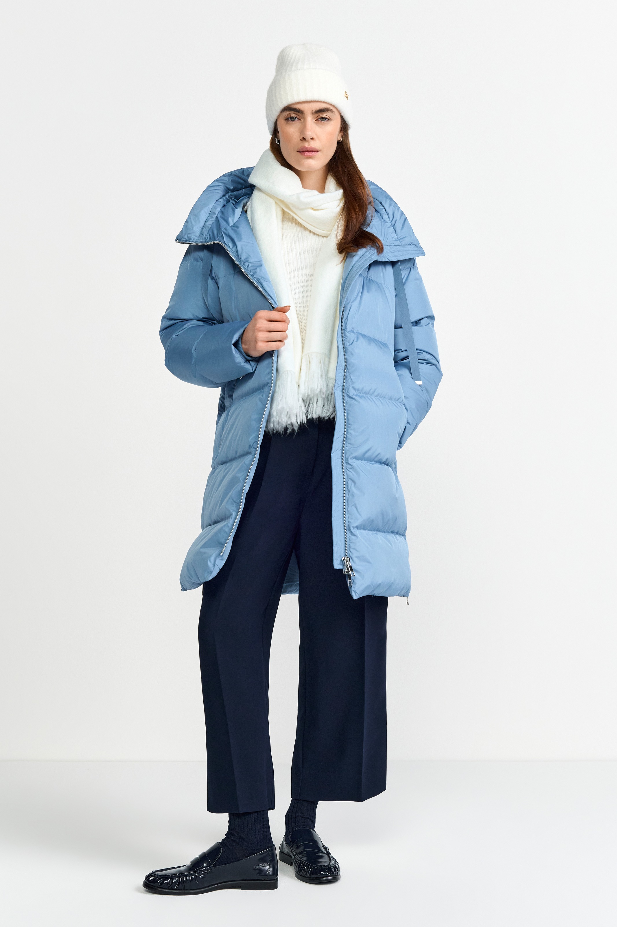 Thumbnail - RICHROYAL Steppmantel oversized, mit Reißverschlüssen an den Seiten, Wintermantel