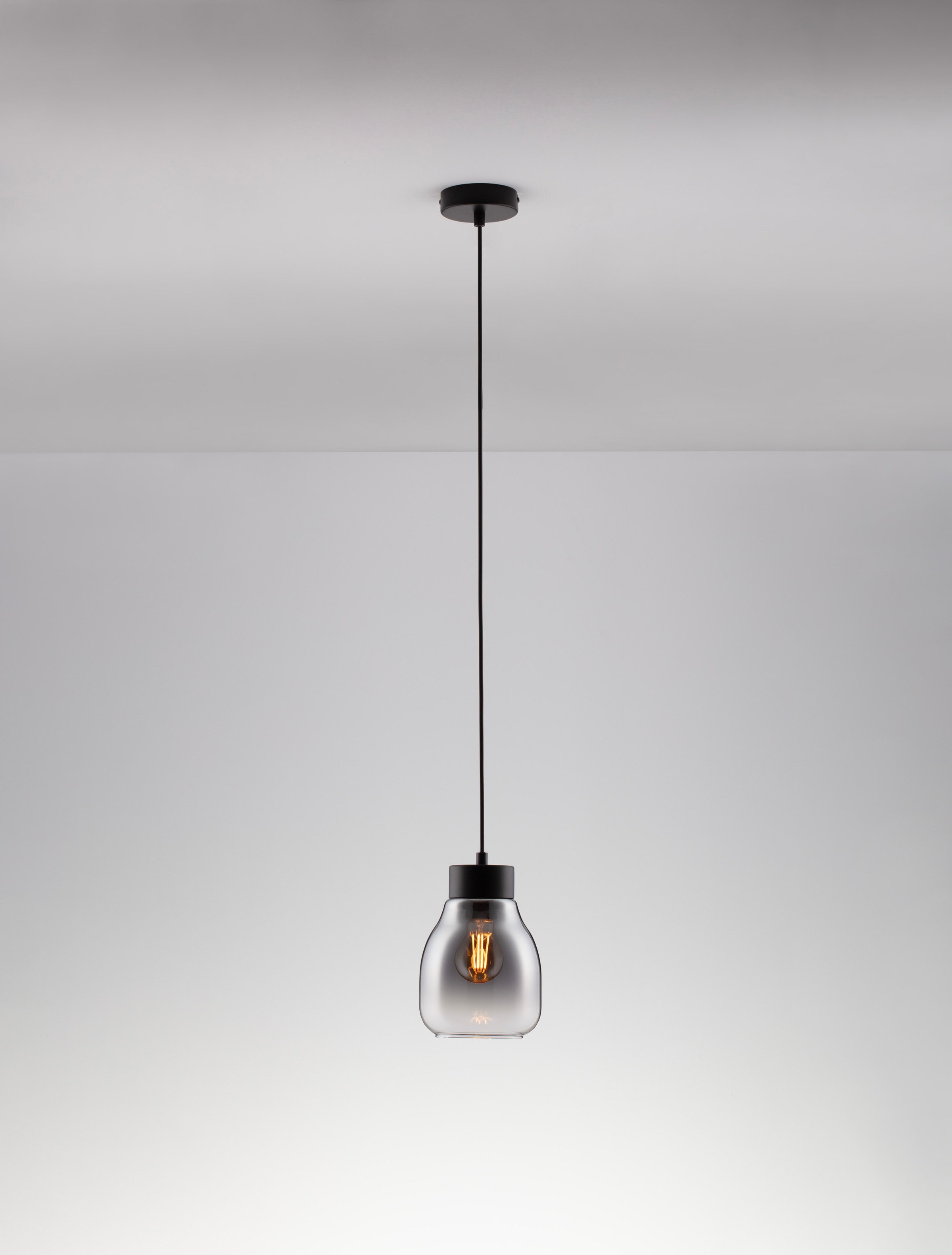 Nova Luce Pendelleuchte »BLACU«, 1 flammig