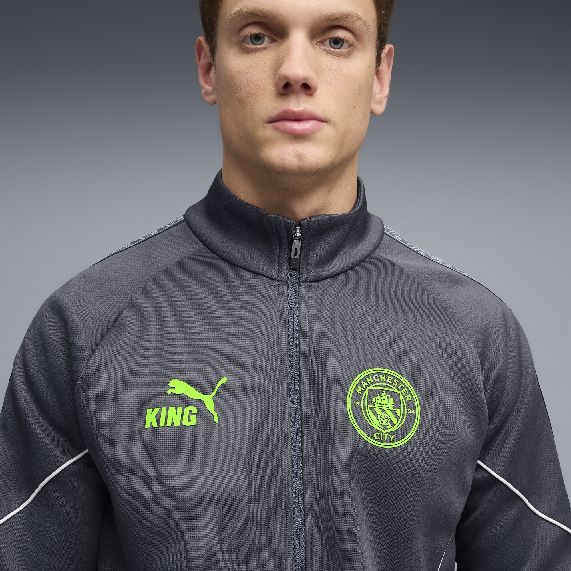Thumbnail - PUMA Sweatjacke "Manchester City KING Anthem Jacke Herren"