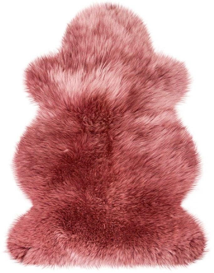 Heitmann Felle 1100000002199 "Lammfell farbig - Premium Qualität" fellförmig 70 mm Höhe echtes Austral. Lammfell, besonders dicht & weich, verschiedene Größen