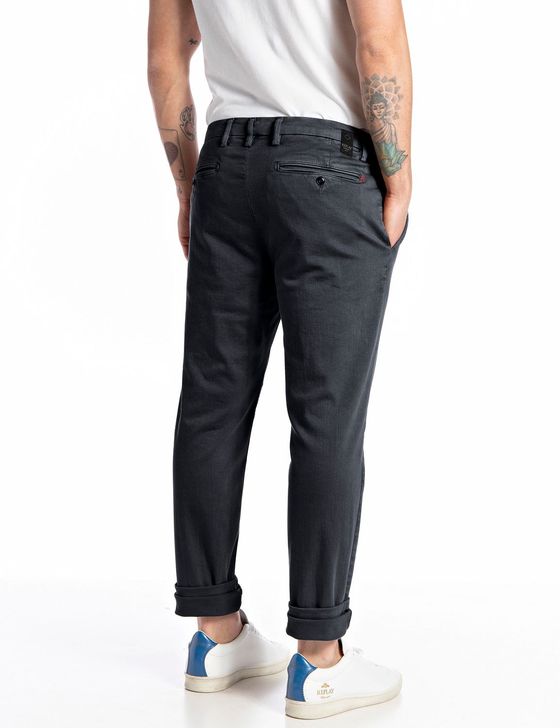 Thumbnail - Replay Chinohose "ZEUMAR", Slim Fit