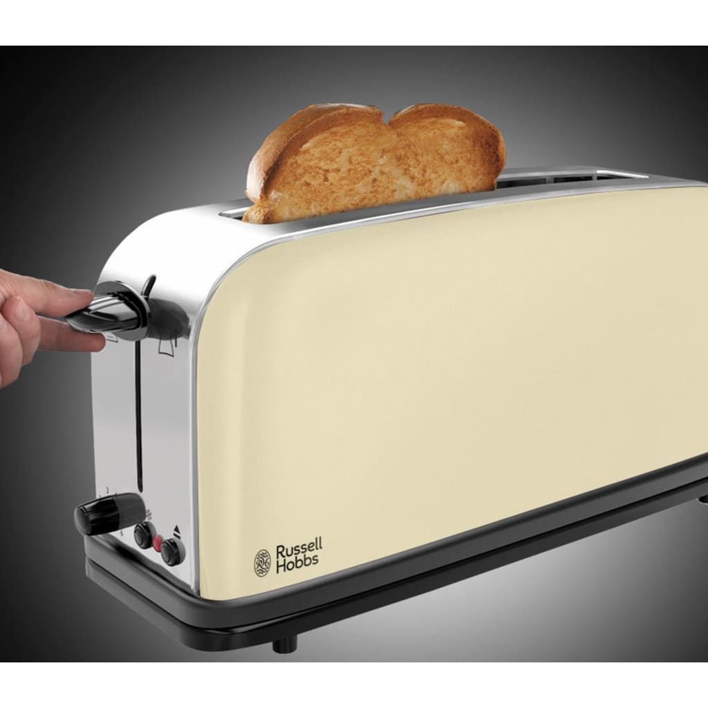 RUSSELL HOBBS Toaster »Colours Plus+ Classic Cream 21395-56«, 1 langer Schlitz, 1000 W