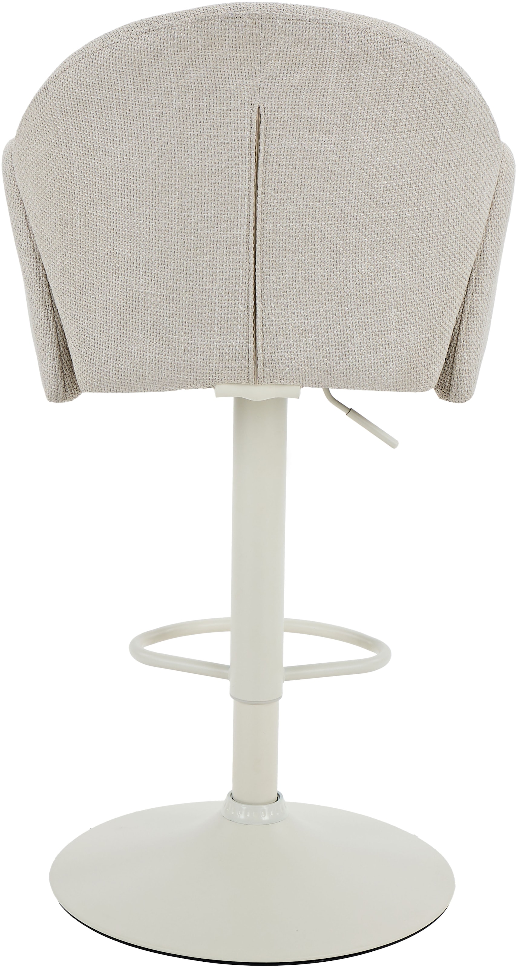 HELA Barhocker »HOLLY« Set, 2 Stk. tlg. 360° drehbar, Höhenverstellbar, Armlehnen, Gestell angepasst an Bezug