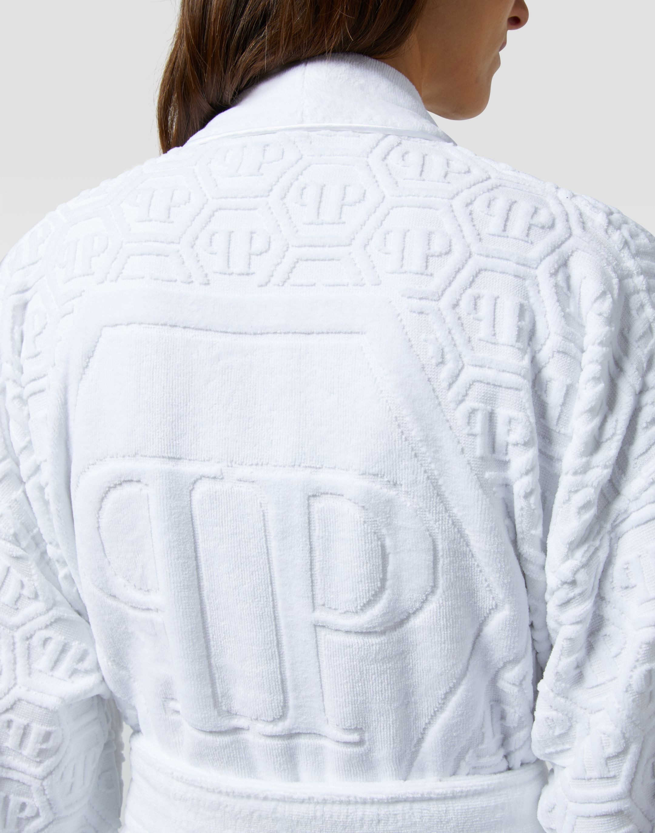 PHILIPP PLEIN Bademantel »Kimono Bathrobe Hexagon«