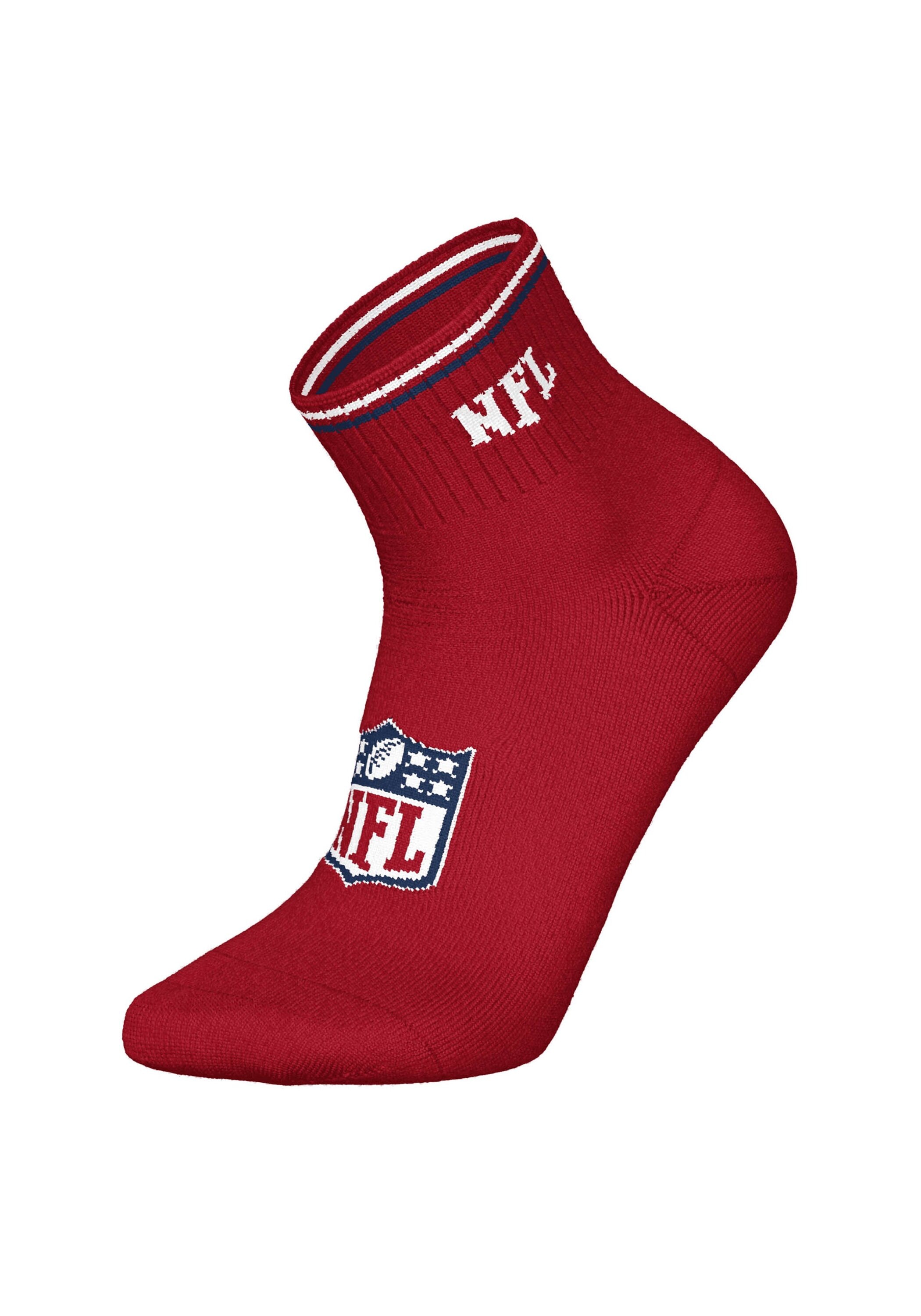 NFL Kurzsocken »Socken NFL SHIELD 9Pack Quarter Socks 9er Pack«
