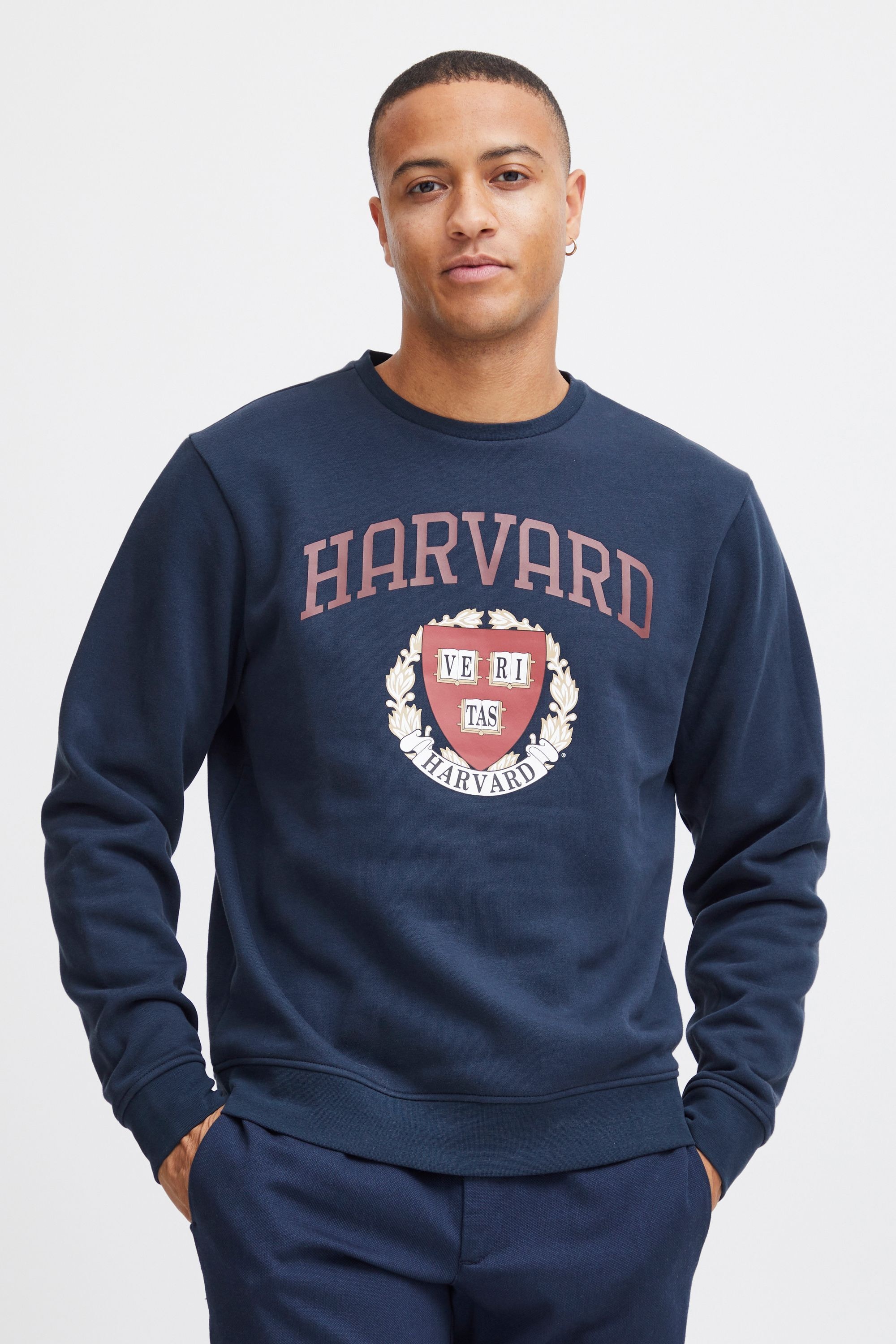 Blend Longpullover "BHSweatshirt", Klassischer Sweatpullover mit Rundhalsau günstig online kaufen