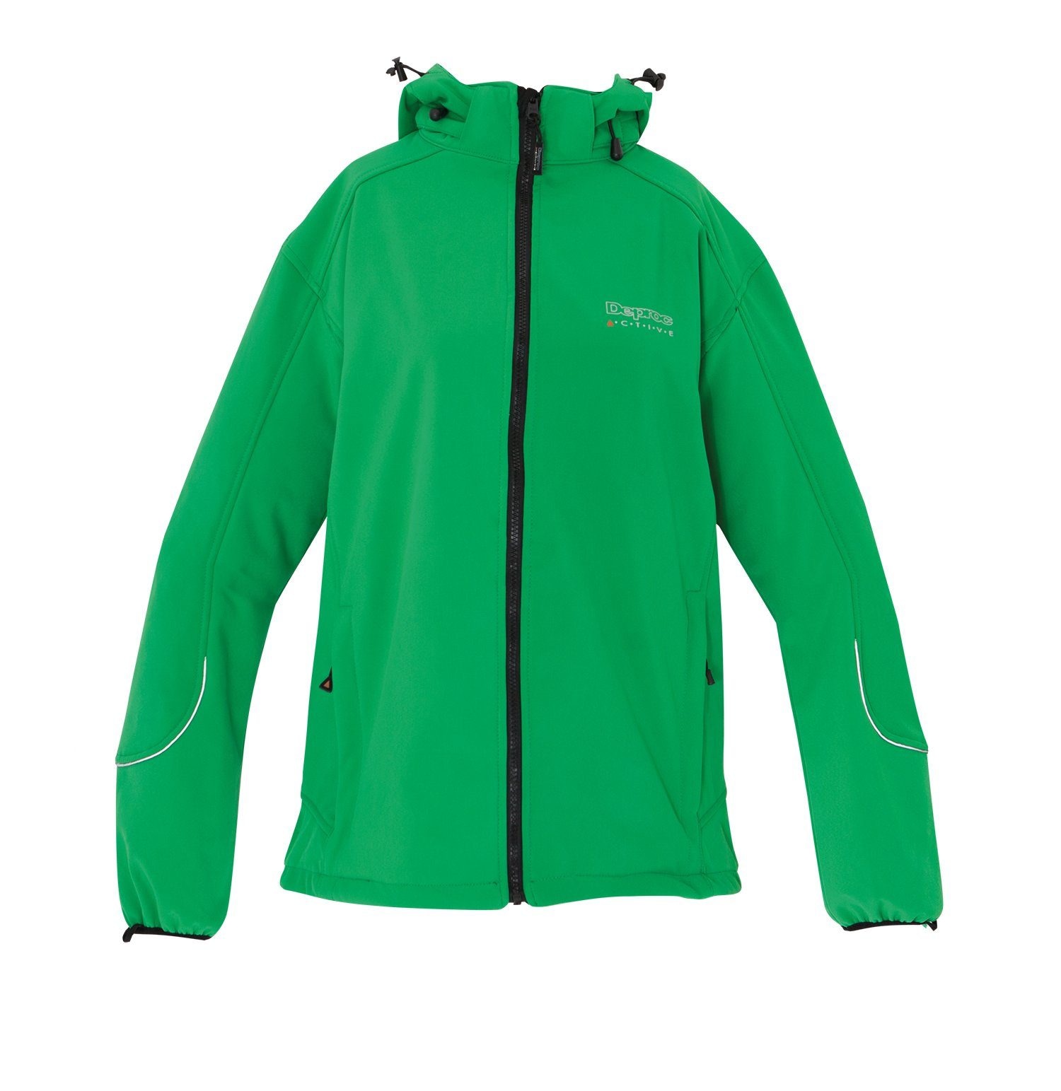 DEPROC Active Softshelljacke "NIGEL PEAK Women" mit Kapuze auch in Großen Größen erhältlich